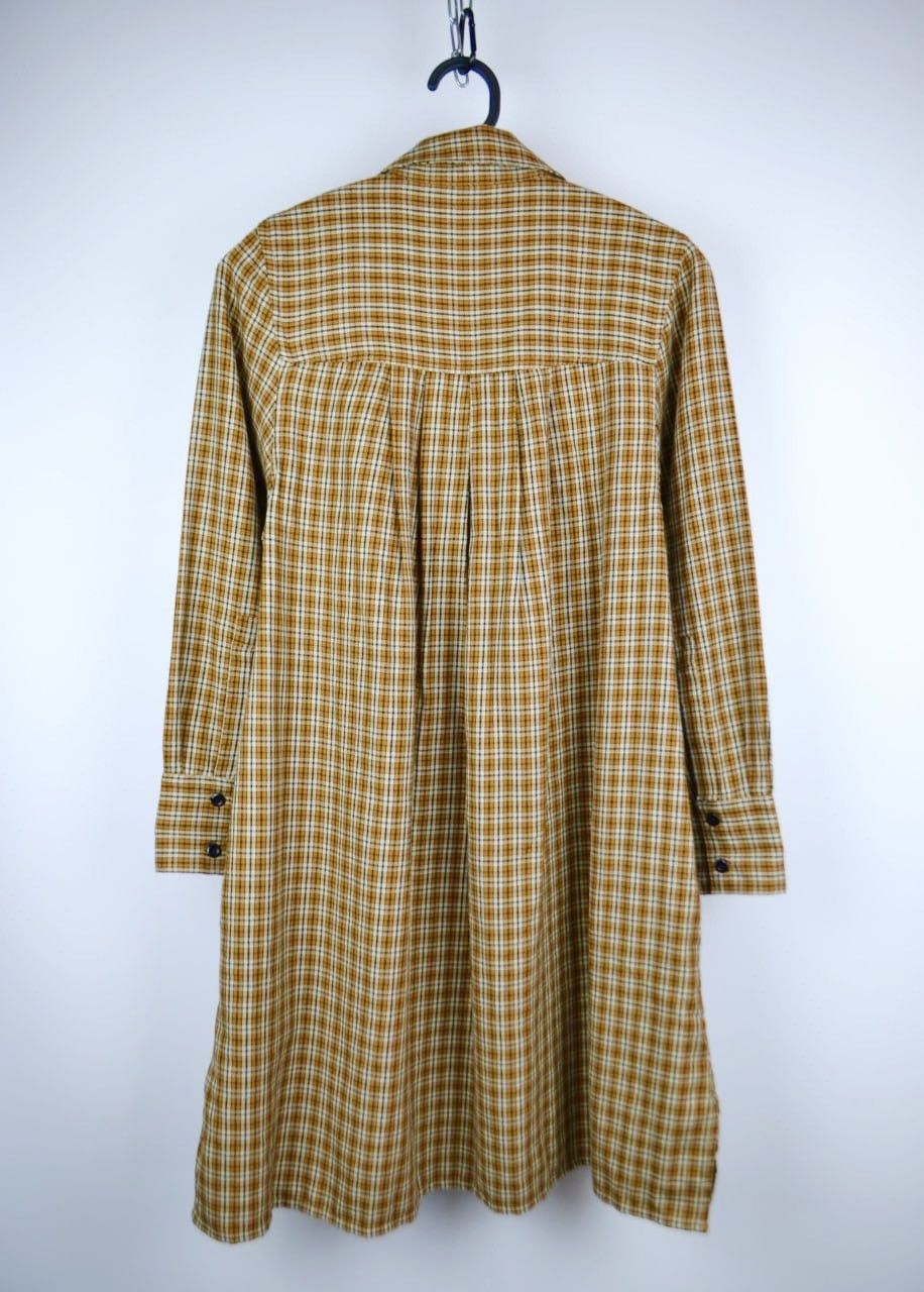 Designer Toast Swing Shirt Dress Size 8 Oversized Brushed Cotton Size S / US 4 / IT 40 - 6 Thumbnail