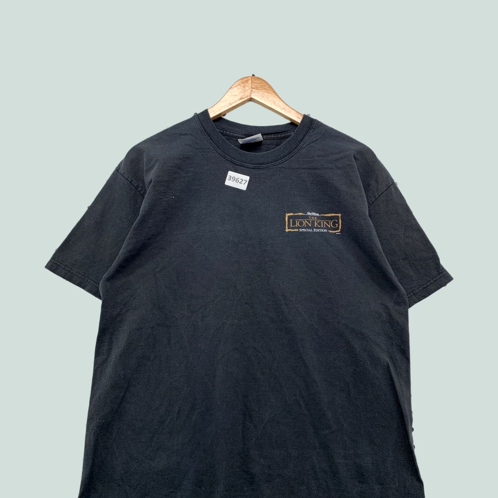 Hanes VTG Lion King Special Edition Shirt Mens L Faded Black Movie Promo Size US L / EU 52-54 / 3 - 1 Thumbnail
