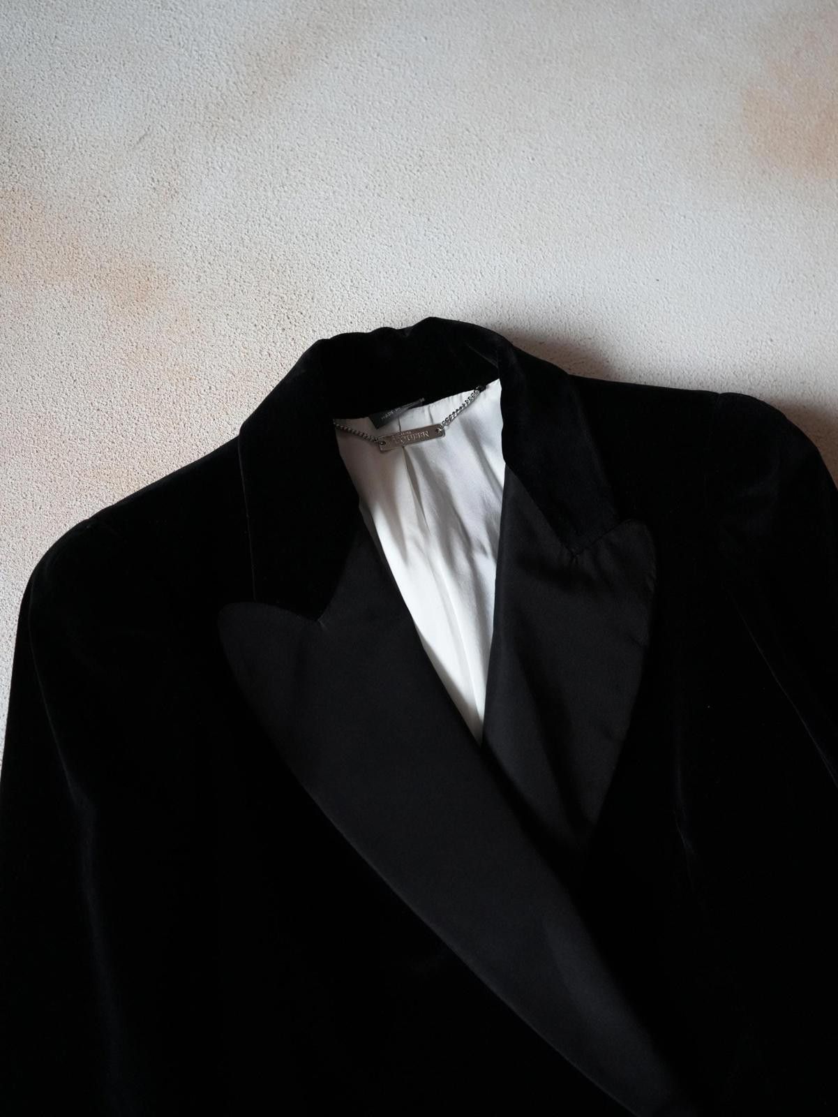 Other NEW FW2013 Alexander McQueen Velvet Tailored Blazer Women Size S / US 4 / IT 40 - 5 Thumbnail
