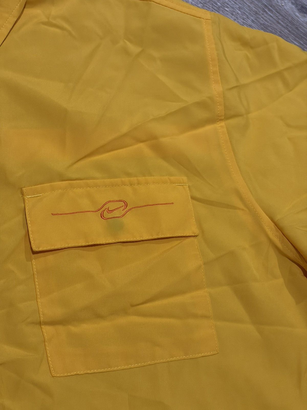 Nike Vintage Y2K Nike Vintage Yellow Button Down Shirt Size Large Size US L / EU 52-54 / 3 - 4 Thumbnail