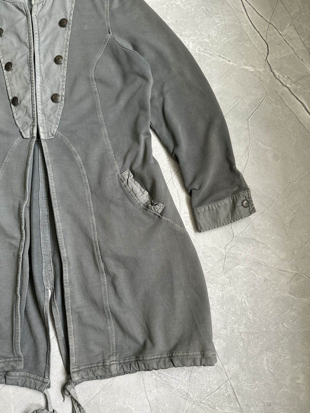 Japanese Brand Hussar 00s Napoleon Military Coat Jacket PPFM Balmain Style Size XL / US 12-14 / IT 48-50 - 7 Thumbnail