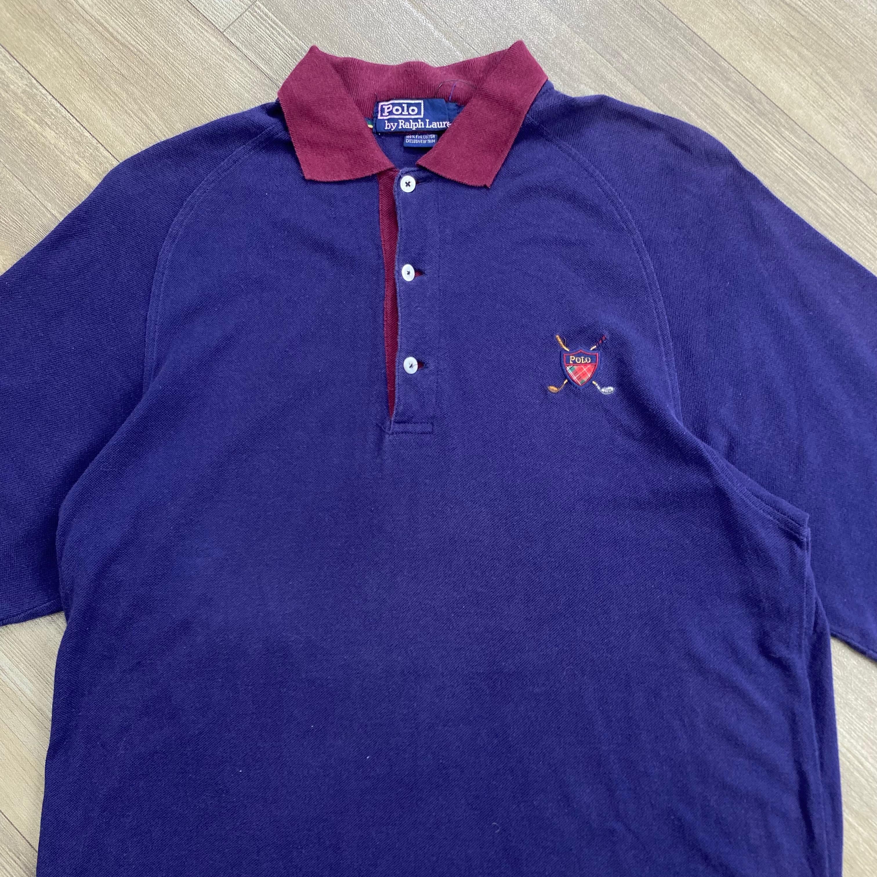 Polo Ralph Lauren INSANE 🔥Polo Ralph Lauren 1990s Flags Golf Polo Shirt Size US S / EU 44-46 / 1 - 2 Thumbnail