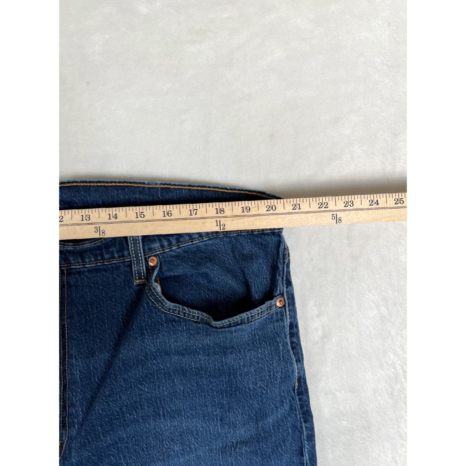 Levi's Levi's 559 Jeans Regular 40x30 Denim Blue Relaxed Straight Men 5-Pocket Size US 40 / EU 56 - 3 Thumbnail