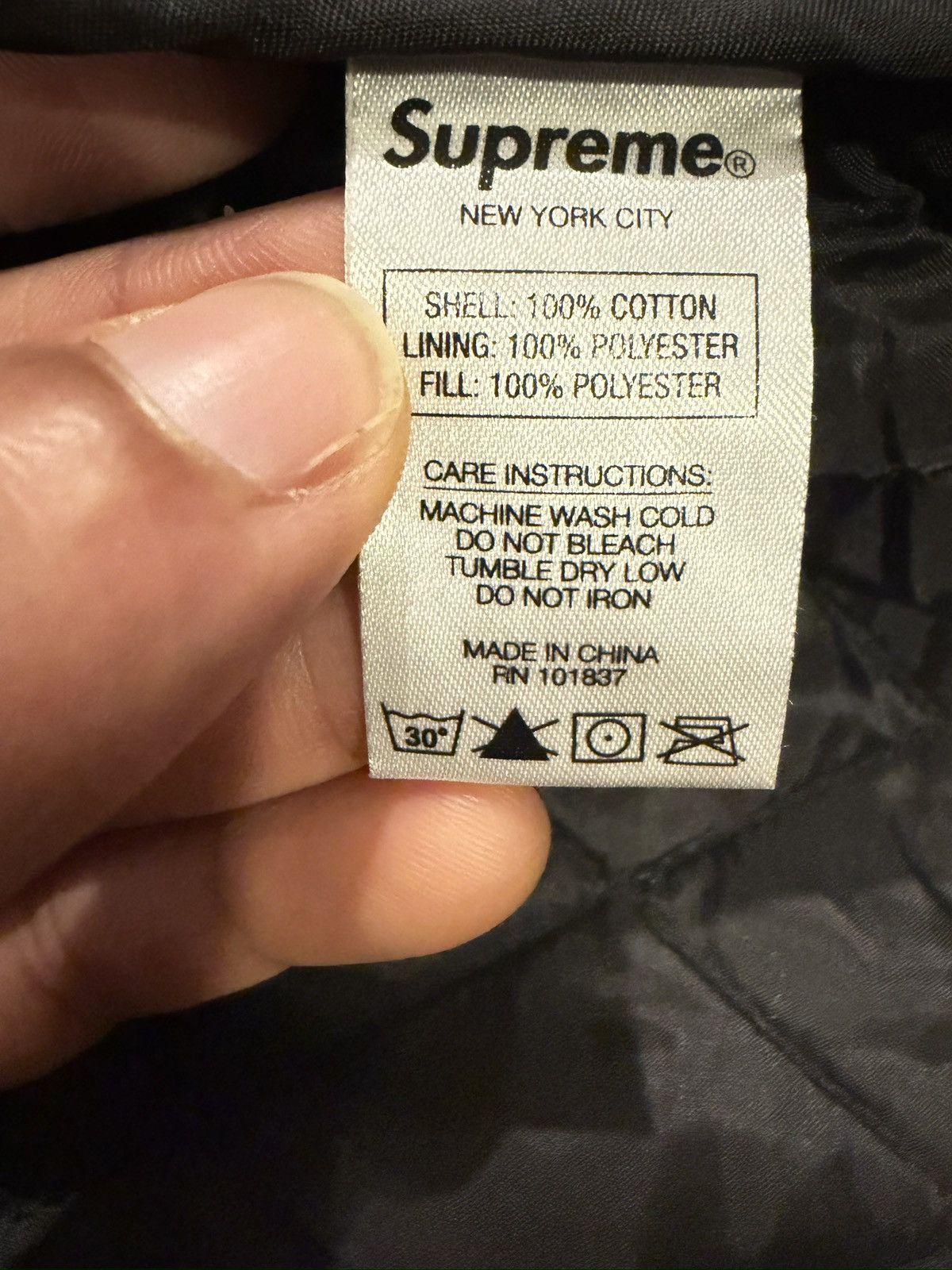 Supreme Supreme Chains Quilted Jacket Size US M / EU 48-50 / 2 - 5 Thumbnail