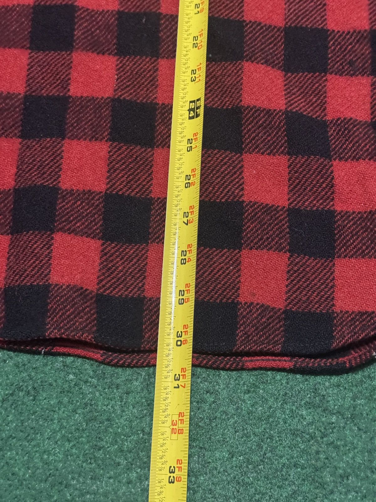 Woolrich Woolen Mills Vintage 40s Woolrich Cat Eye Wool Buffalo Plaid Large Shirt Size US L / EU 52-54 / 3 - 6 Thumbnail
