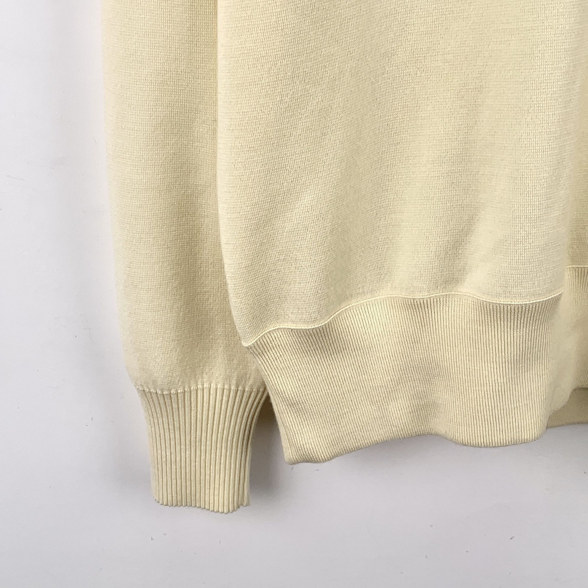 Loro Piana Loro Piana Wool Knit Sweater Beige (50) Size US M / EU 48-50 / 2 - 4 Thumbnail