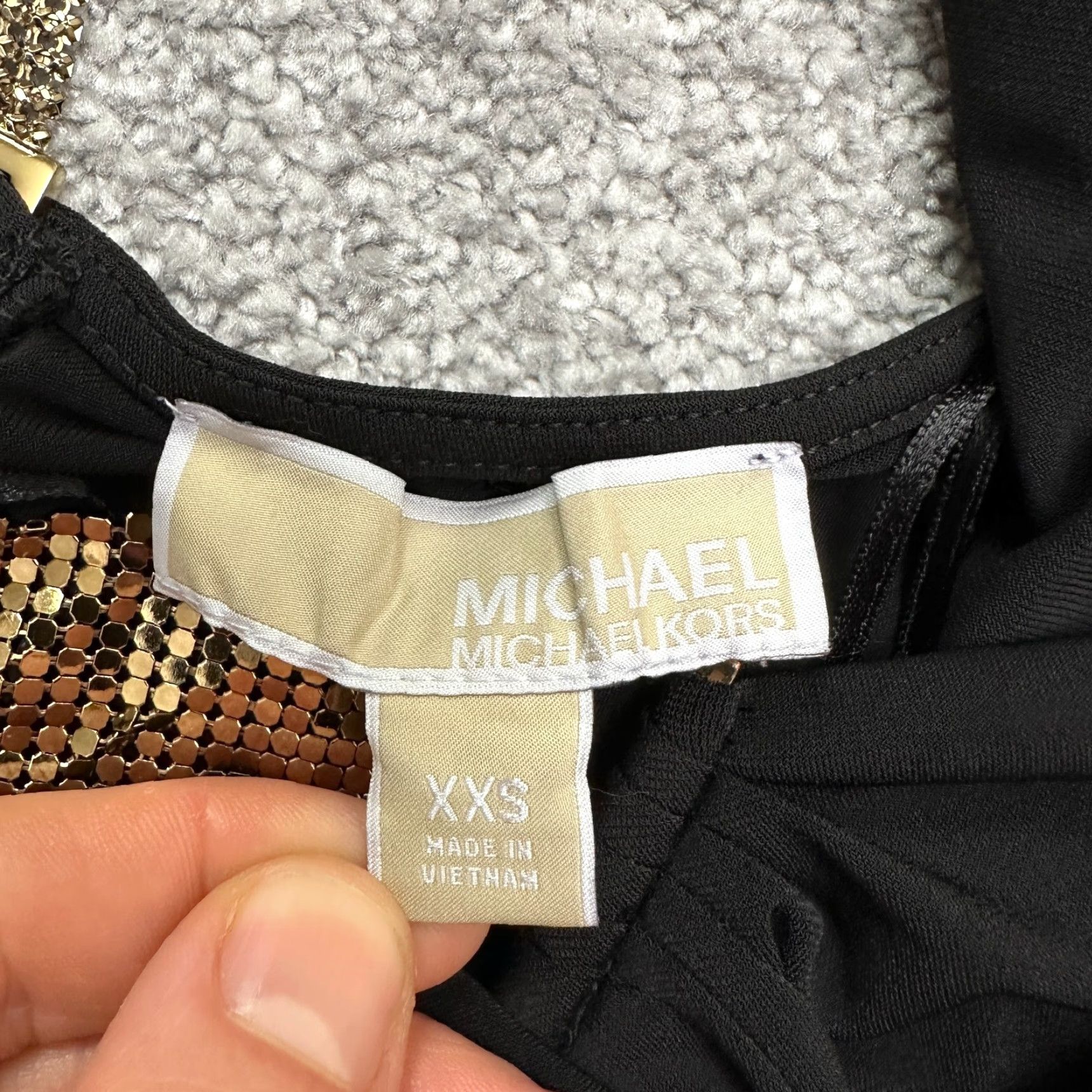 Michael Kors Michael Kors Embellished Pencil Midi Dress Women XXS Black Sleeveless Party Size XXS / US 00 / IT 34 - 6 Thumbnail