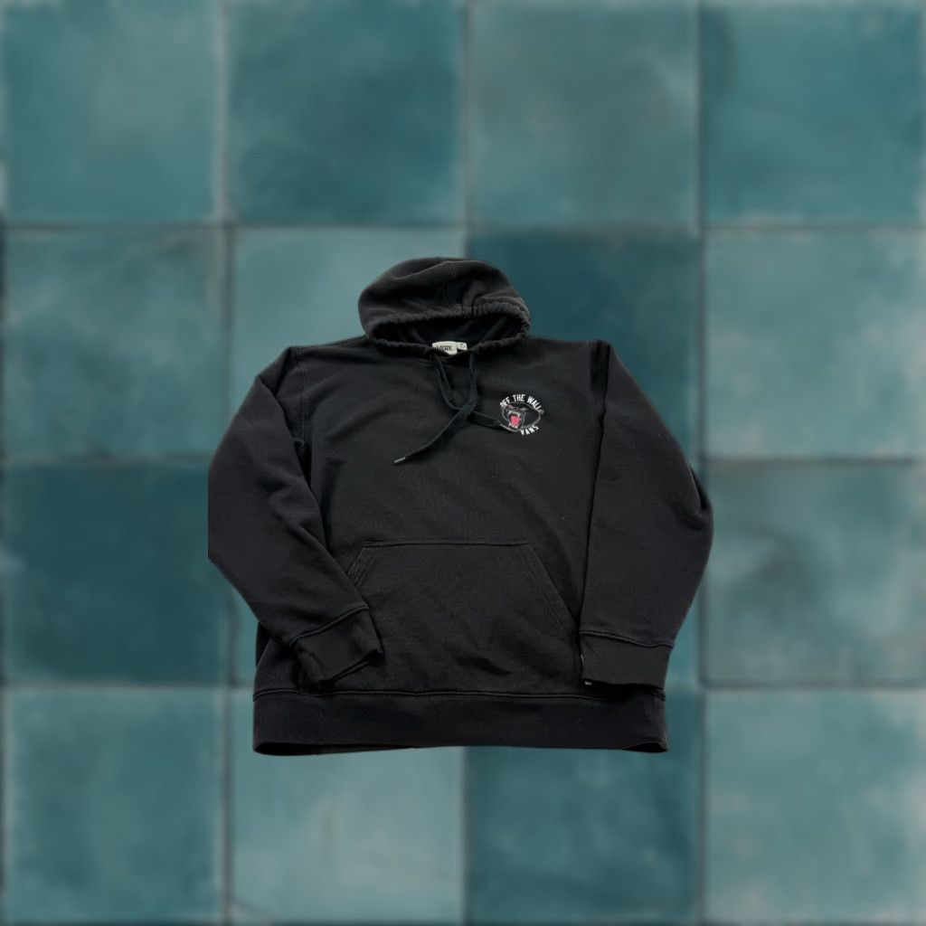 Vans VANS Hoodie Mens Medium Black Graphic Pullover Off The Wall Outdoor Size US M / EU 48-50 / 2 - 1 Thumbnail