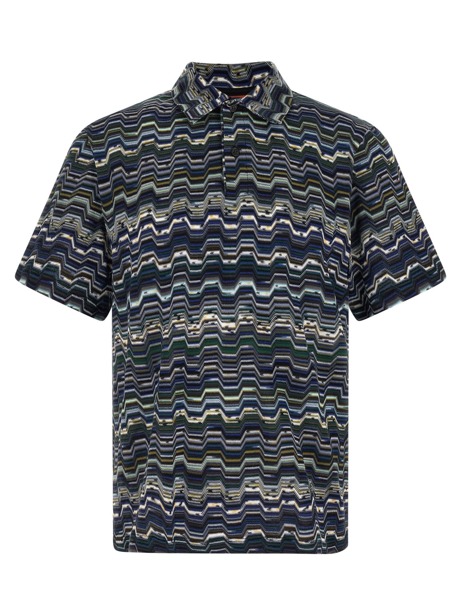 Zigzag Polo Shirt