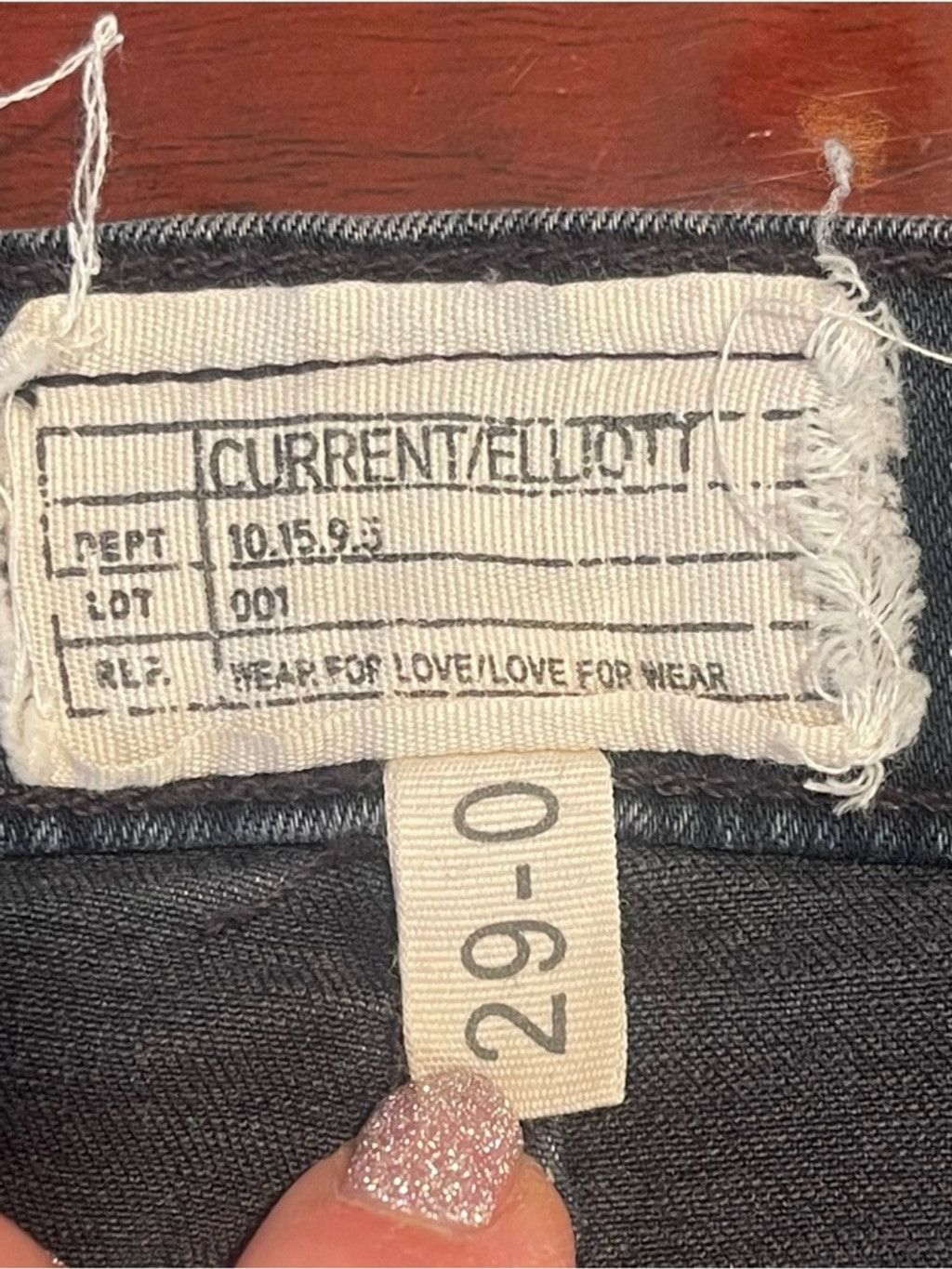 Current/Elliot Current/Elliott The Stiletto City Dark Wash Jeans 29 Ankle Size 29" - 3 Thumbnail