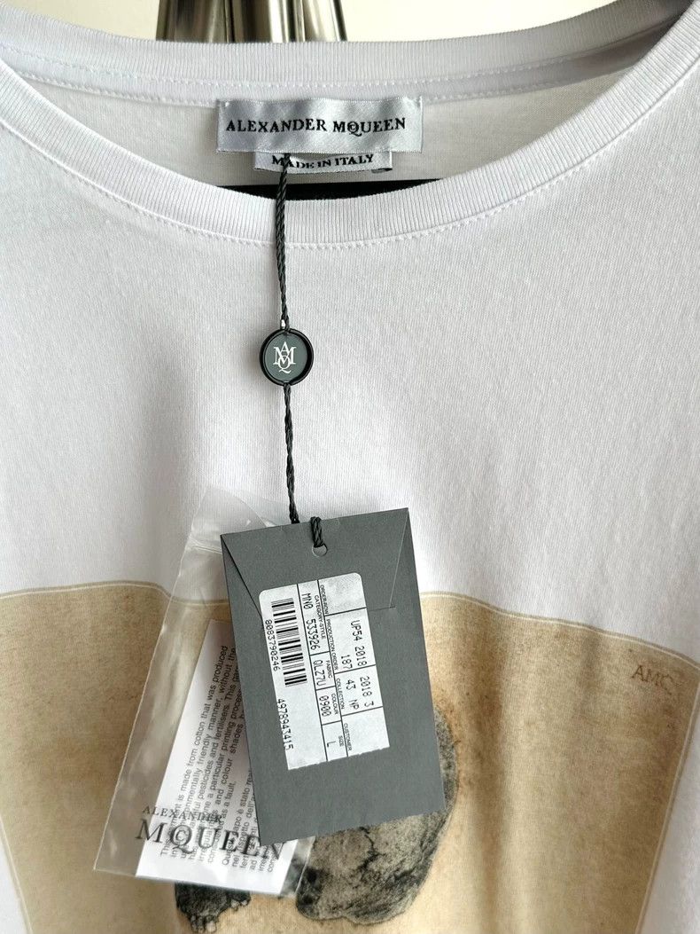 Alexander McQueen Alexander Mcqueen Printed short sleeves Size US L / EU 52-54 / 3 - 8 Thumbnail