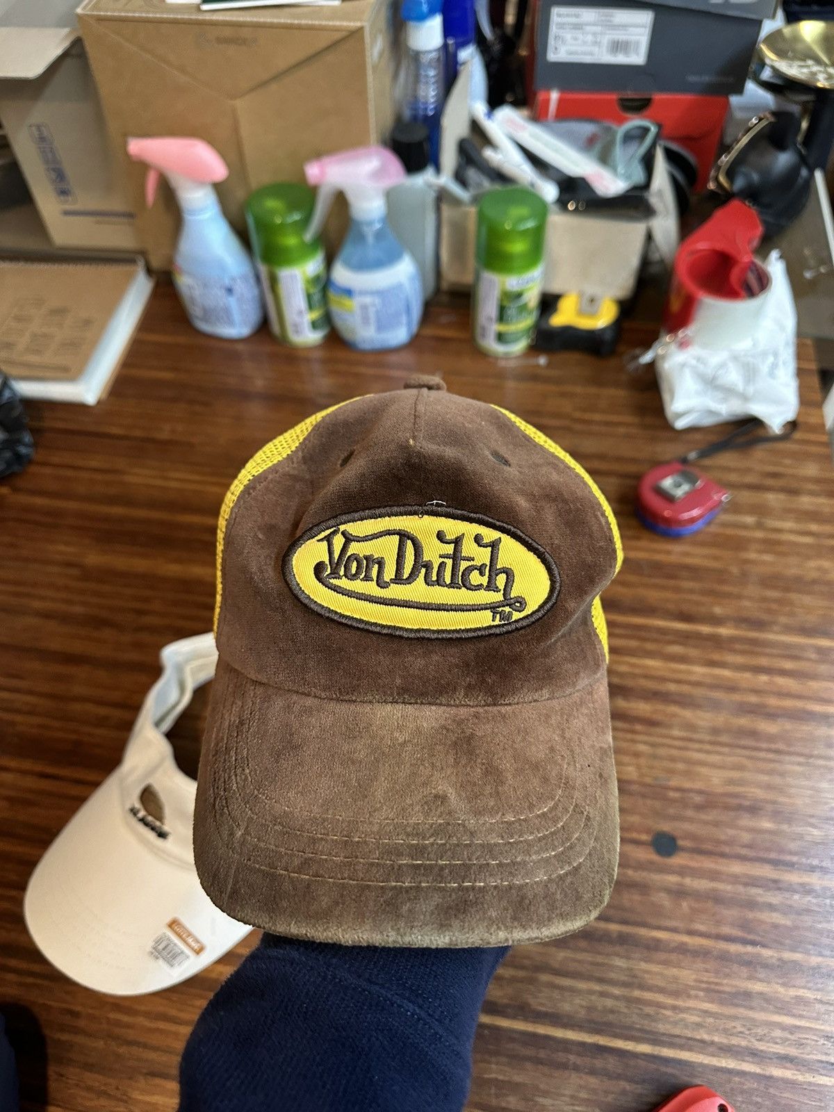 image of Von Dutch Trucker in Brown, Men's