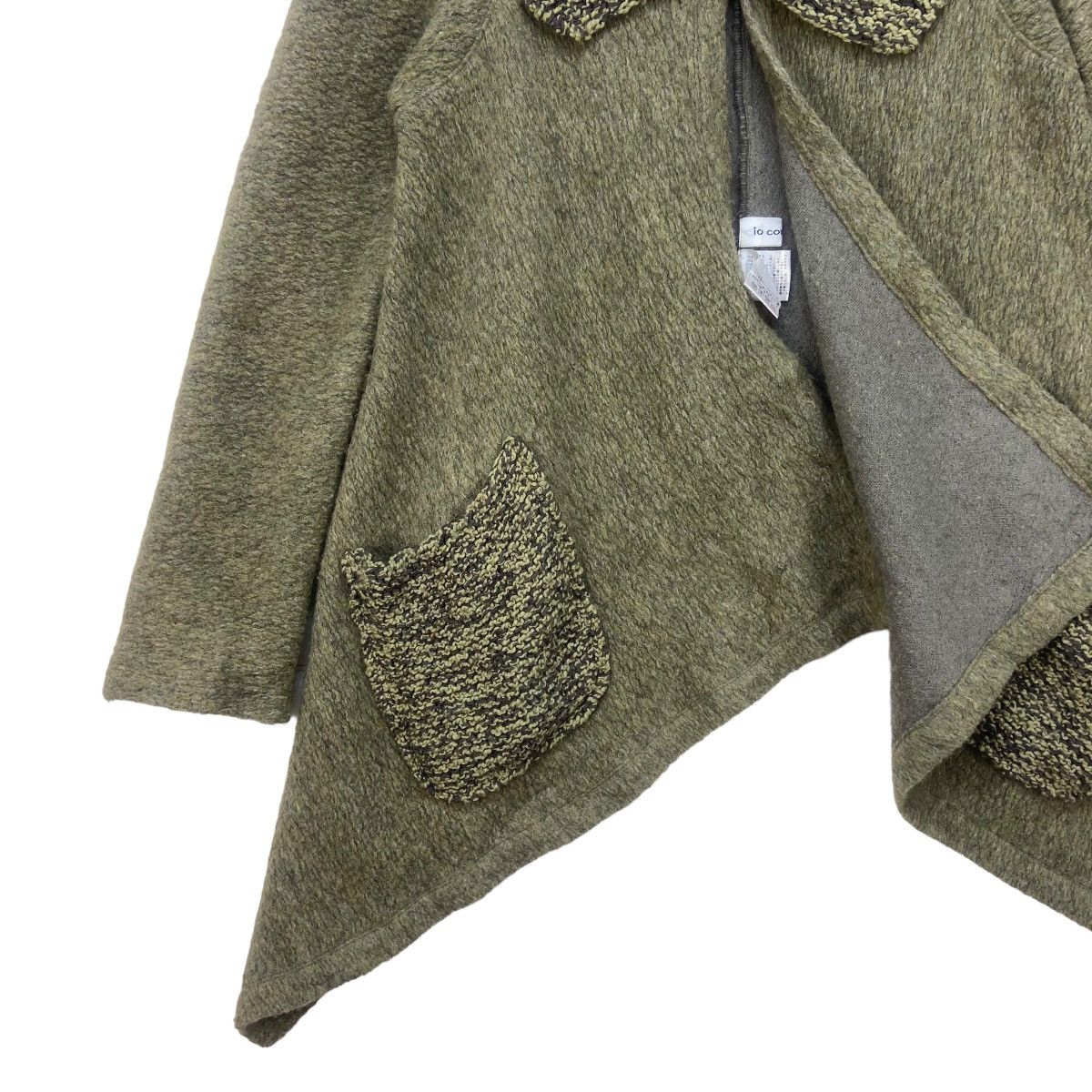 Japanese Brand × iO Japanese Brand io Comme io Nice Design Wool Jacket Size M / US 6-8 / IT 42-44 - 10 Thumbnail