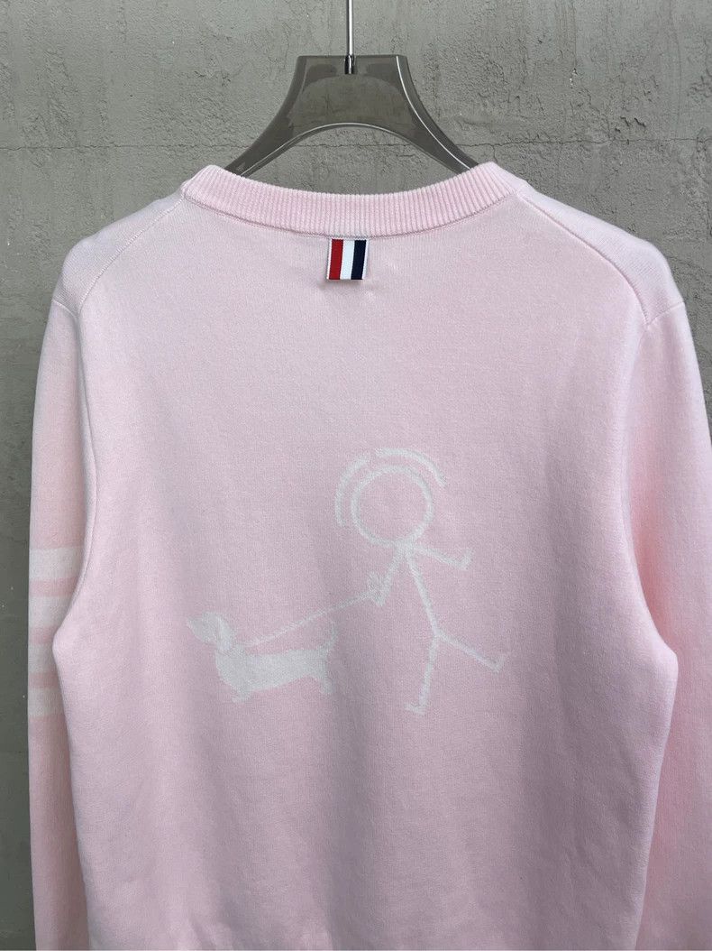 Thom Browne Thom browne Size 0 Cherry blossom pink four-striped dog wa Size XS / US 0-2 / IT 36-38 - 4 Thumbnail