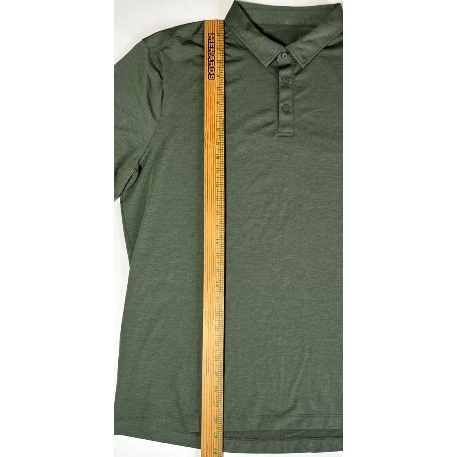 Lululemon Lululemon Polo Shirt Men Green XXL Polo Shirt Mens XXL Green Lululemon Polo Shirt Size US XXL / EU 58 / 5 - 6 Thumbnail