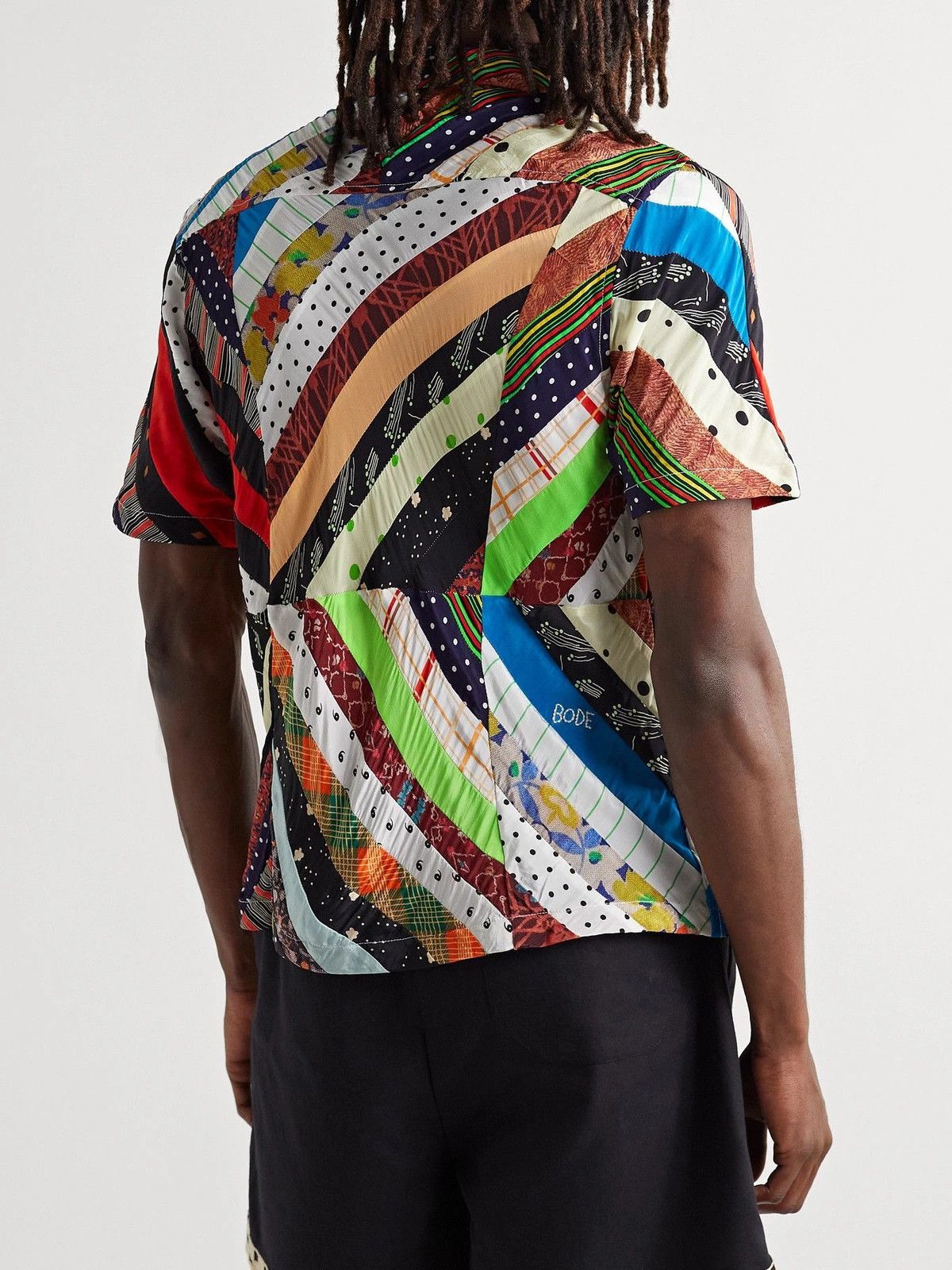 Bode o1tko10825 Patchwork Woven Shirt in Multicolor Size US S / EU 44-46 / 1 - 4 Thumbnail