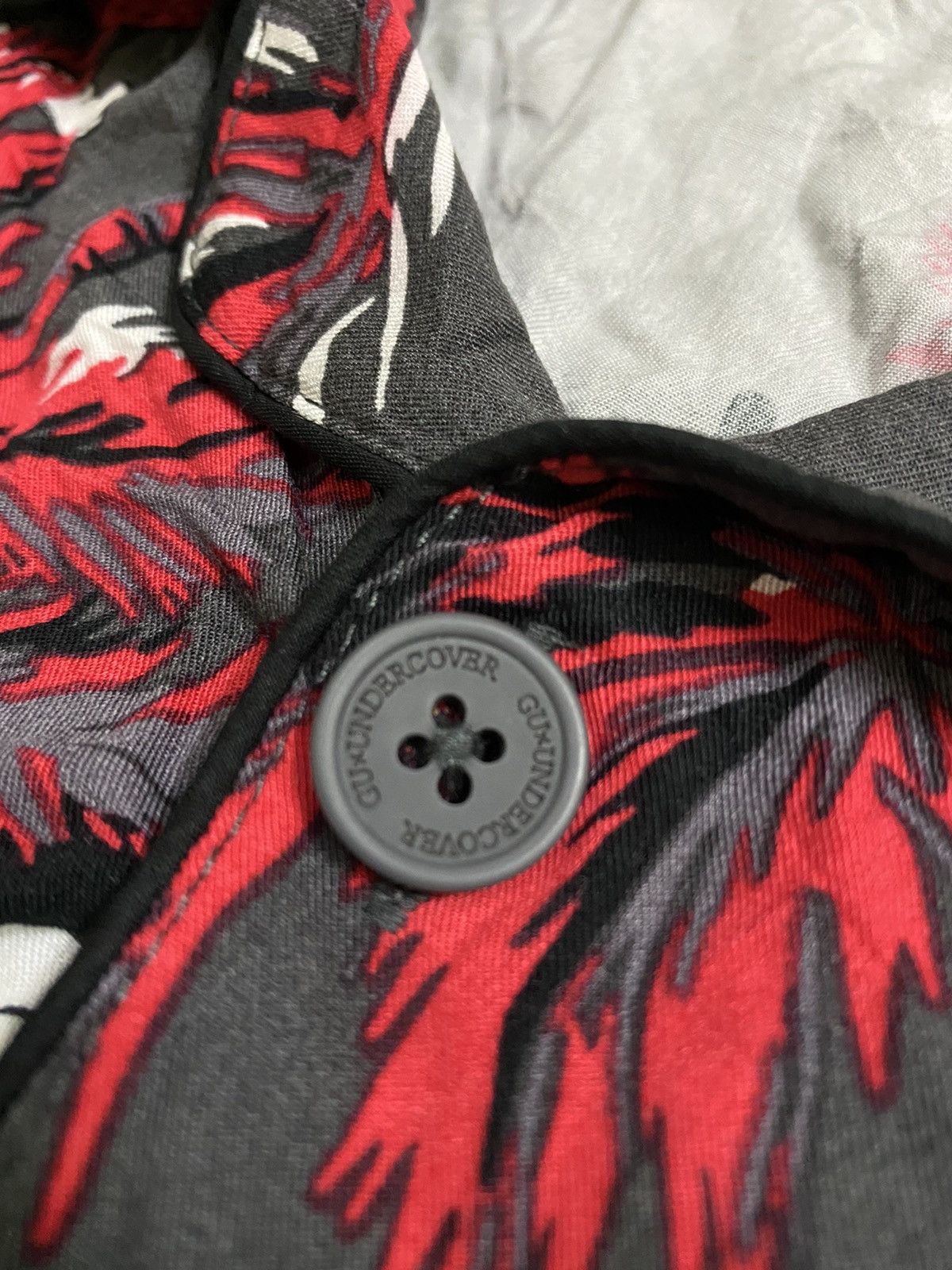 Undercover 💥Gu x Undercover Mickey Button Shirt Size US XL / EU 56 / 4 - 6 Thumbnail
