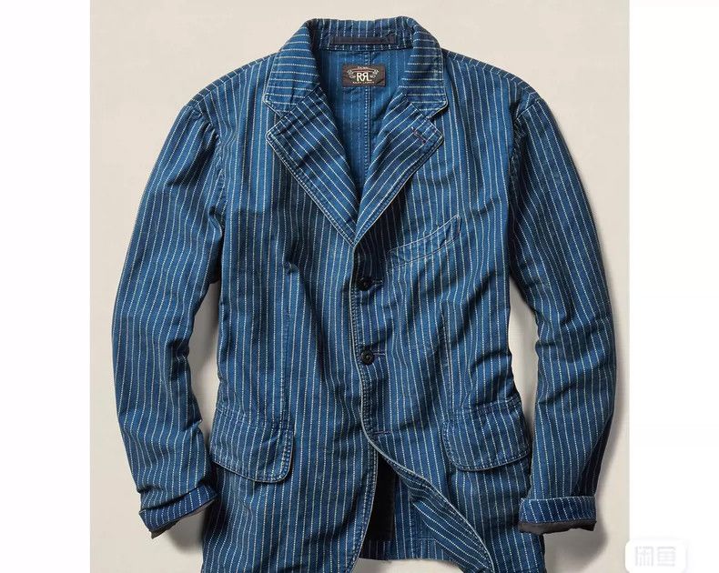 RRL Ralph Lauren RRL Ralph Lauren Classic blue dyed clothes Size US S / EU 44-46 / 1 - 1 Thumbnail