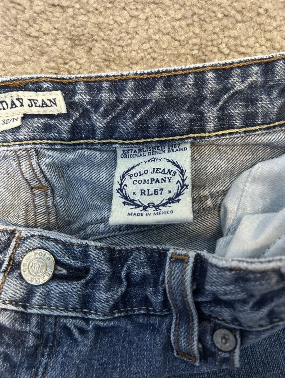 Polo Ralph Lauren Polo Summer Jeans Size 36" / US 14 / IT 50 - 4 Thumbnail