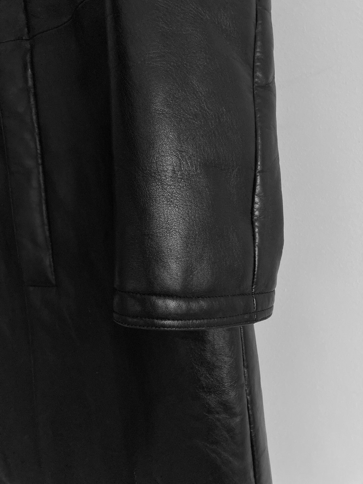 Dior × Hedi Slimane A/W 2002 “Reflexion” Padded Lambskin Coat Size US L / EU 52-54 / 3 - 9 Thumbnail
