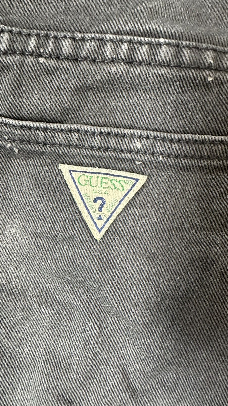 Guess VINTAGE GUESS DENIM PANT WELL WORN Size US 32 / EU 48 - 15 Thumbnail