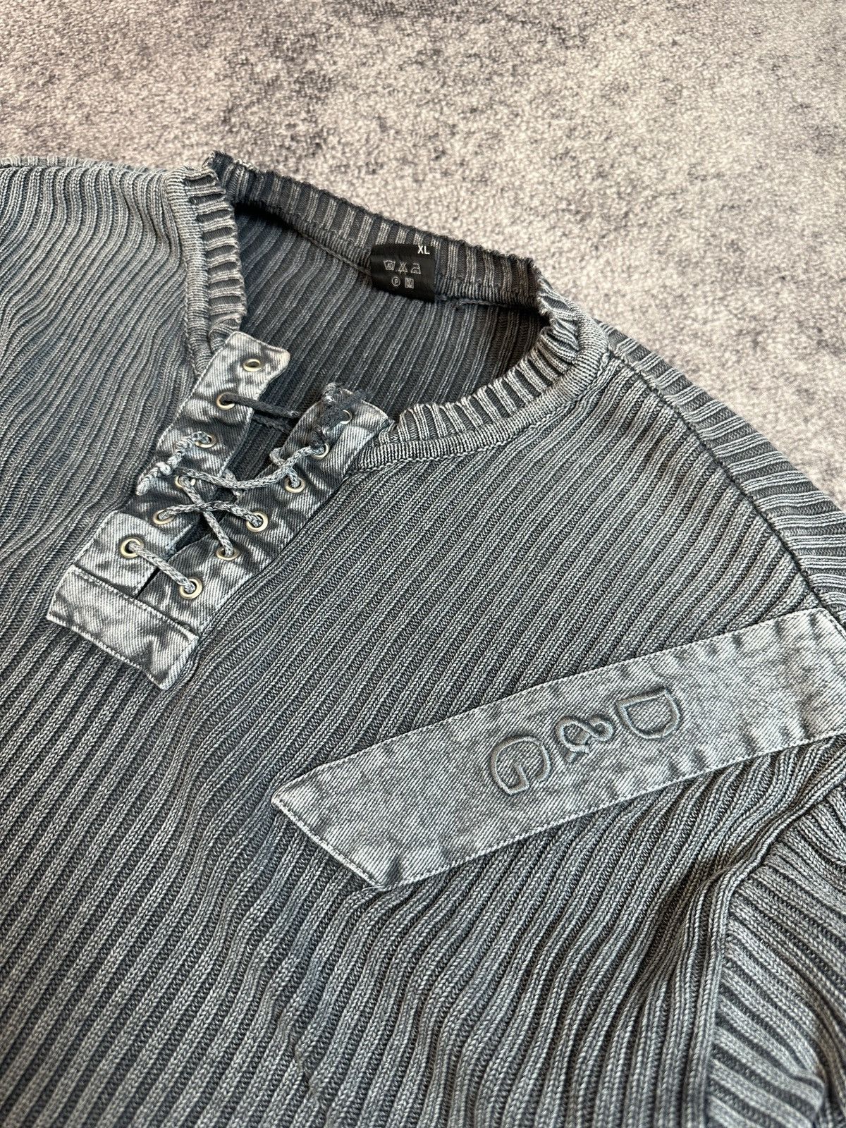Other Y2K Vintage Dolce&Gabbana Sweater Very Rare 90s Avant Garde Size US M / EU 48-50 / 2 - 3 Thumbnail