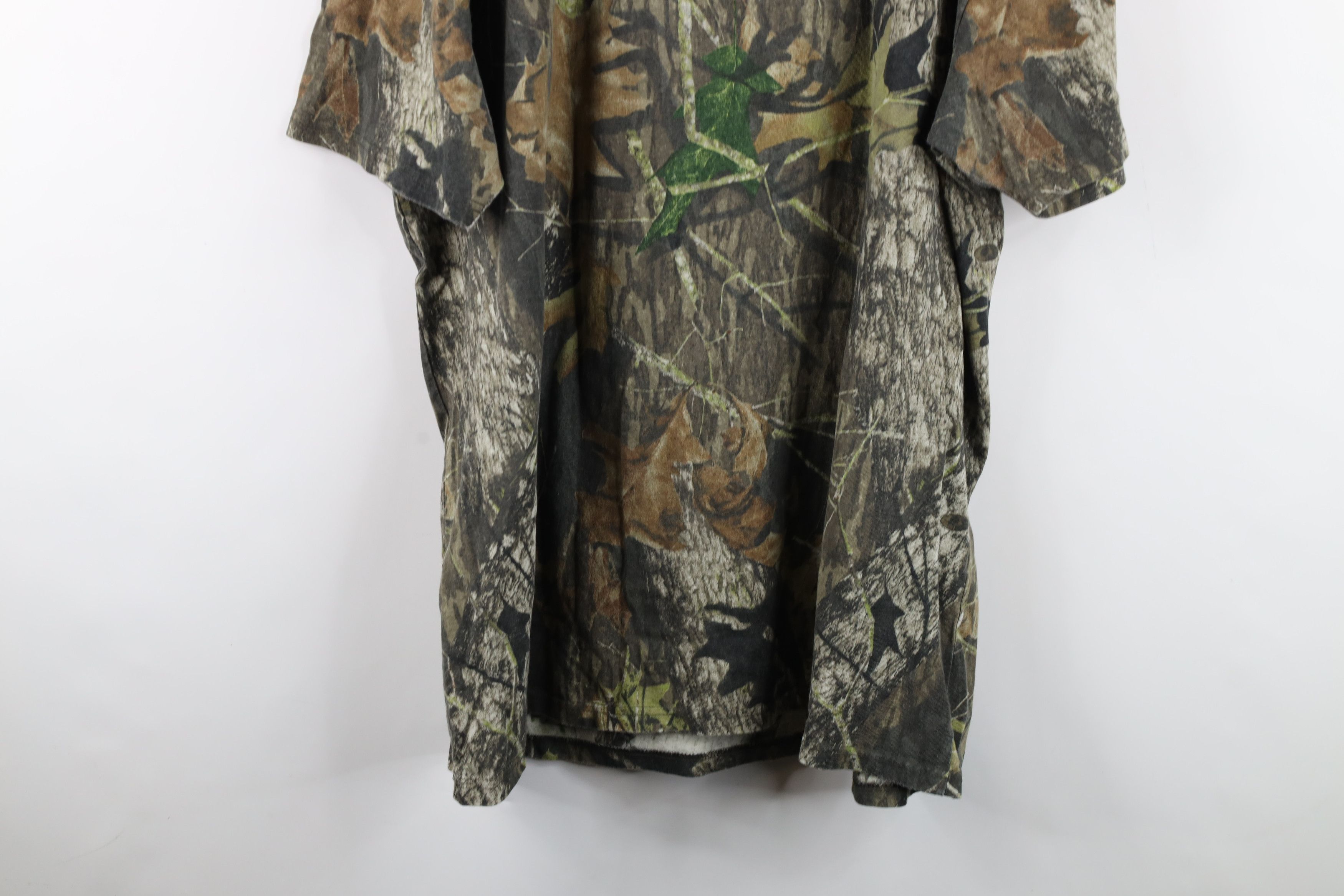 Mossy Oaks Vintage 90s Mossy Oak Camouflage Short Sleeve Pocket T-Shirt Size US XXL / EU 58 / 5 - 13 Thumbnail