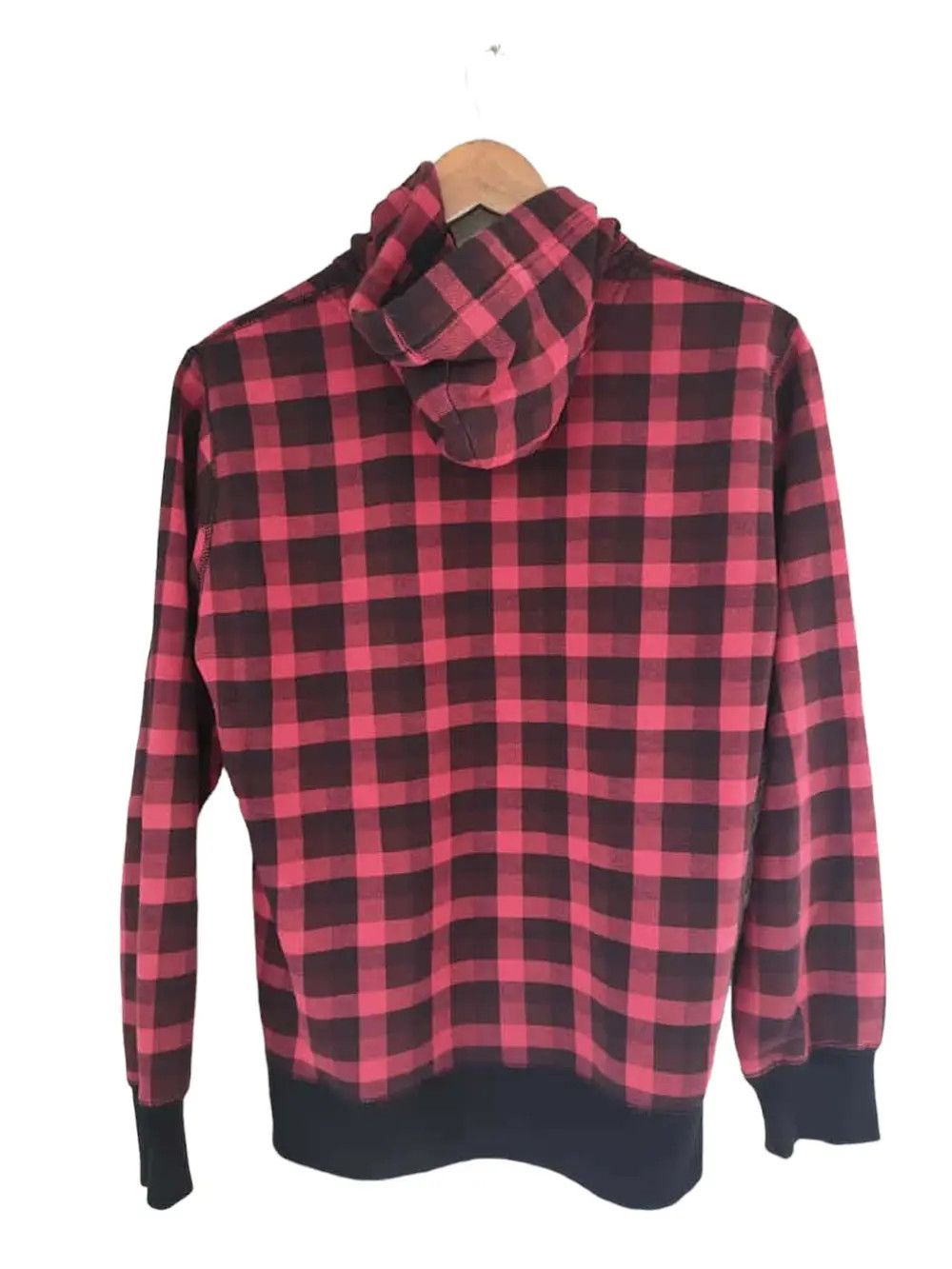 Uniqlo Uniqlo Flannel Checkered Hoodie Size US M / EU 48-50 / 2 - 2 Thumbnail