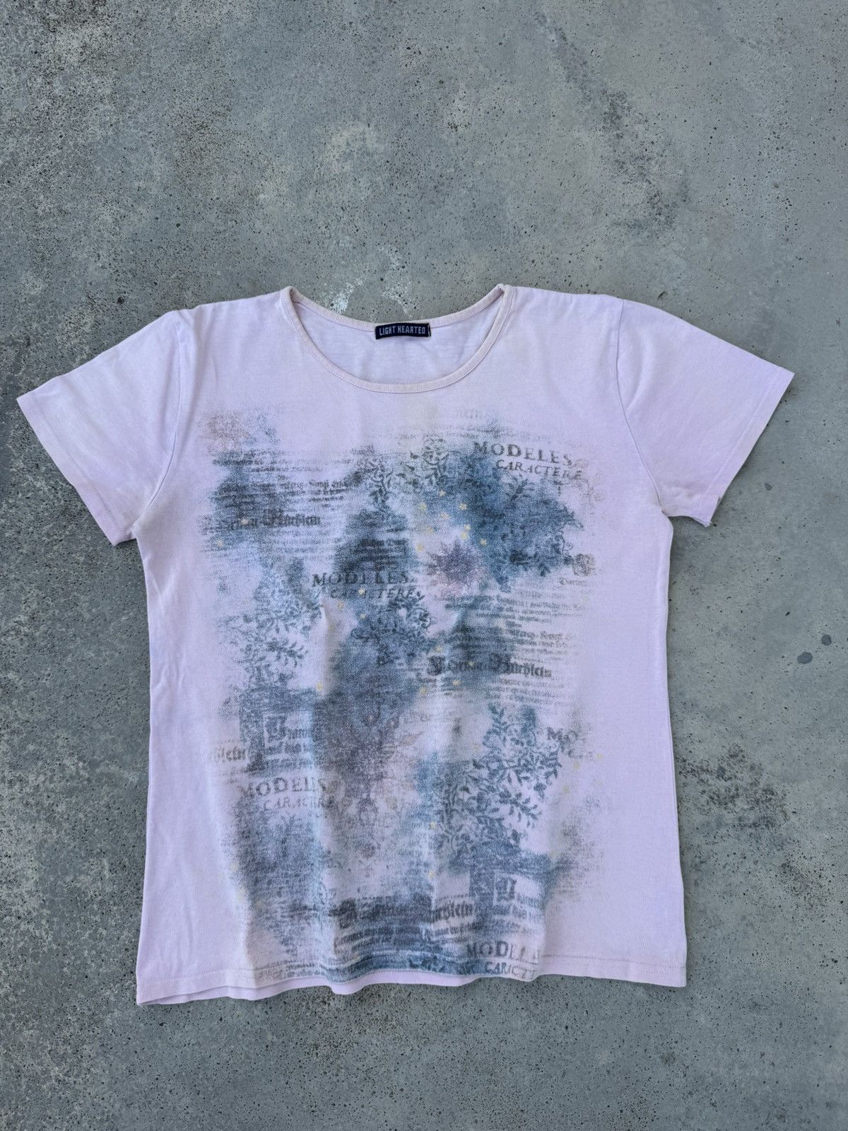 Japanese Brand 2000s Wild Poems Punk Ifsixwasnine Styled Tees Size XS / US 0-2 / IT 36-38 - 1 Thumbnail