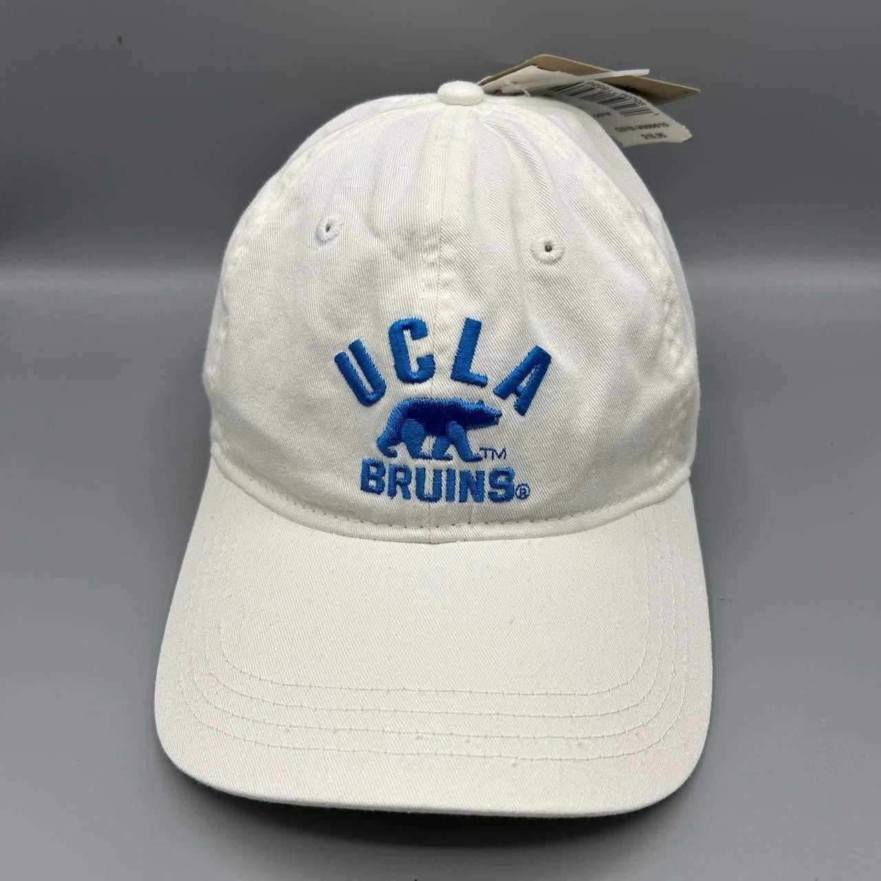 The Game Vintage UCLA Bruins Hat Men White NCAA Strap Back Cap Cotton Size ONE SIZE - 1 Thumbnail