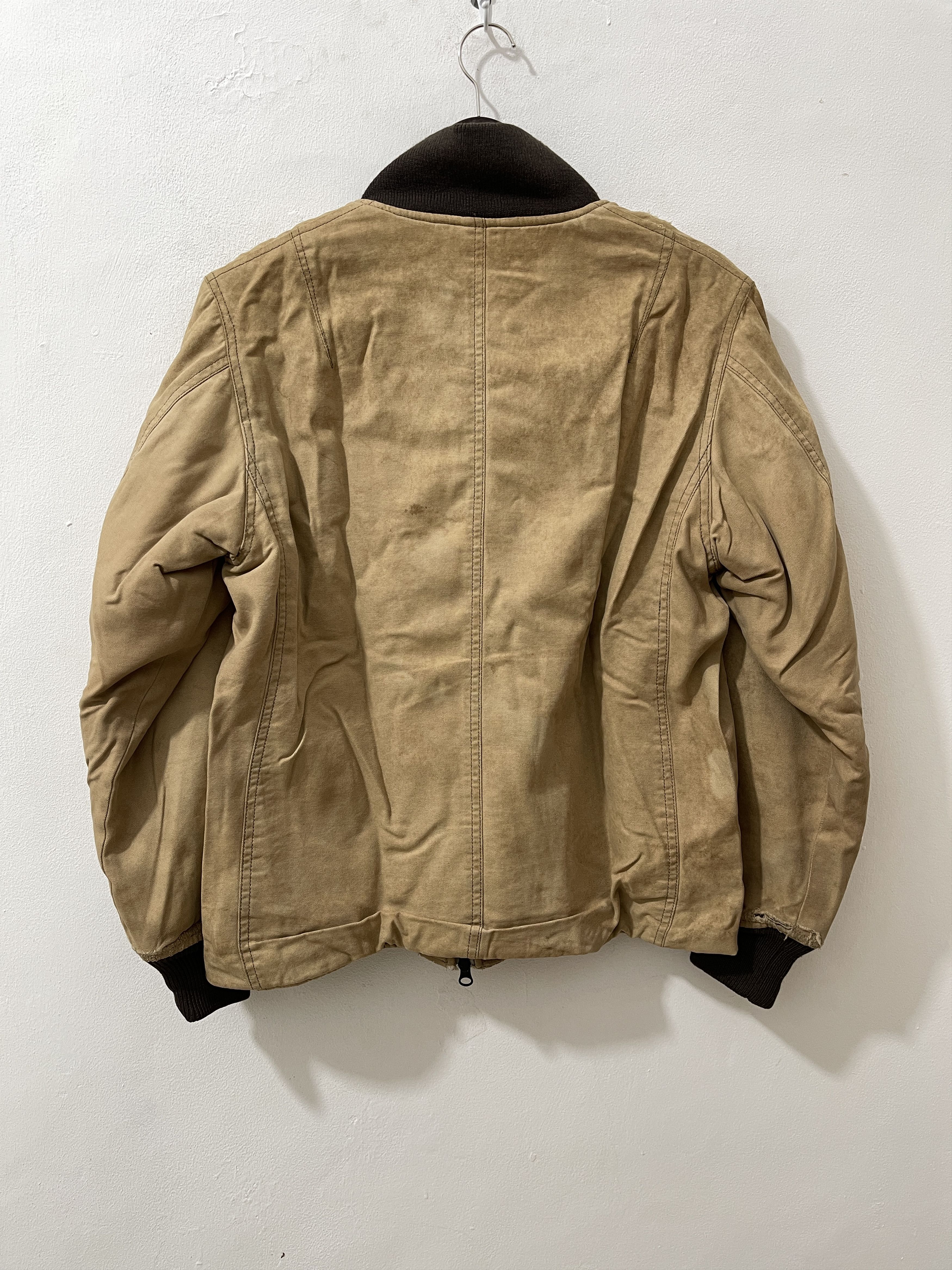 Japanese Brand Vintage Thrashed Journal Standard Japan Duck Bomber Jacket Size US M / EU 48-50 / 2 - 11 Thumbnail