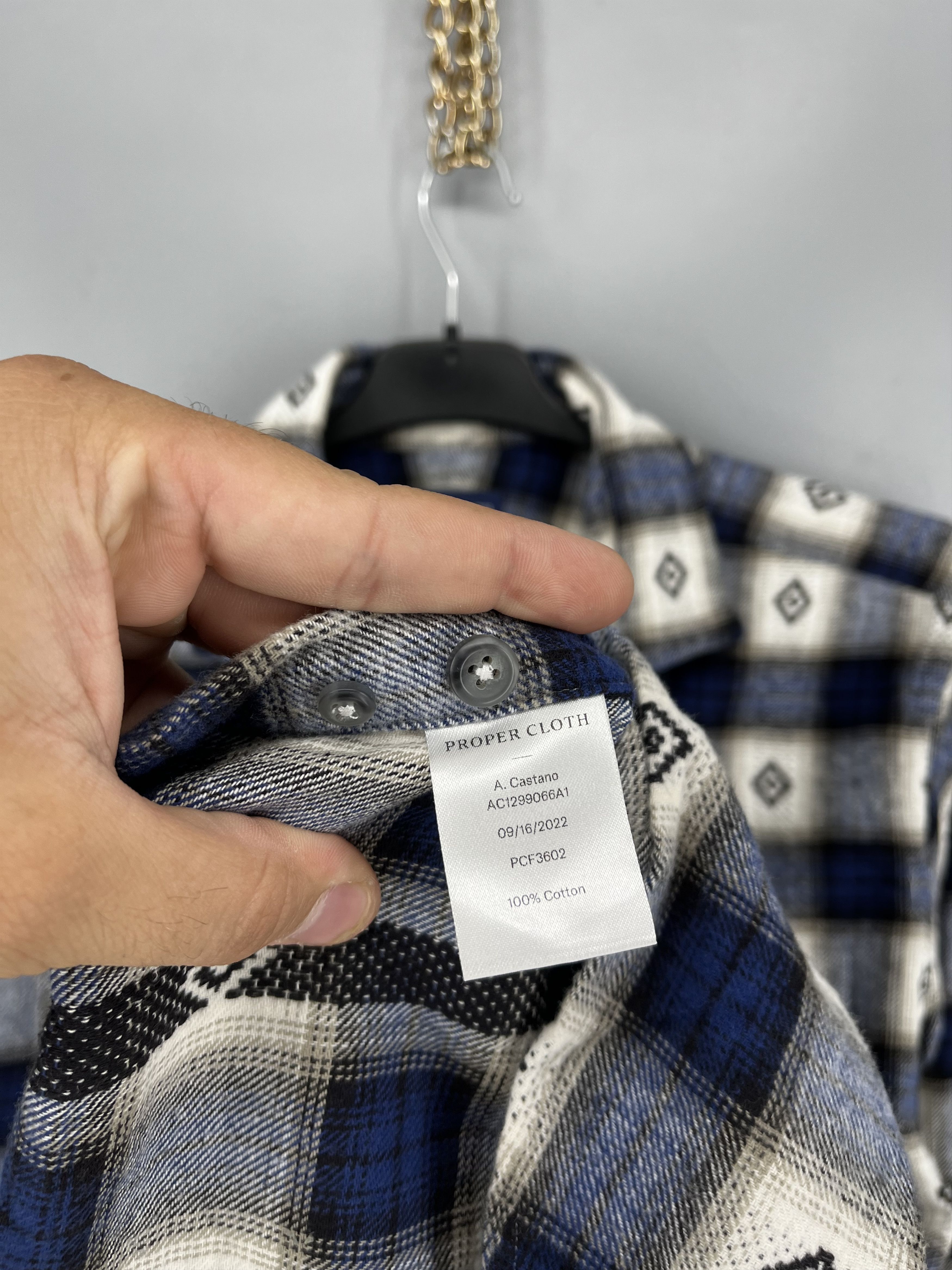Proper Cloth Proper Cloth Long Sleeve Button Down Shirt - Large Size US L / EU 52-54 / 3 - 8 Thumbnail