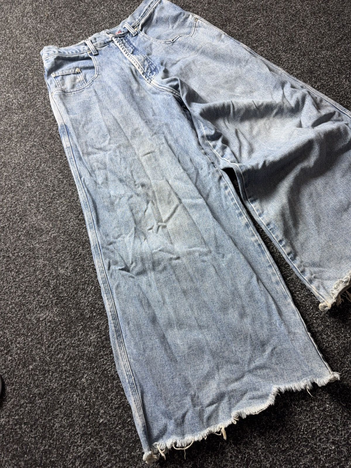 JNCO Vintage y2k ultra baggy wide leg SK8 00s JNCO Style jeans Size US 31 - 3 Thumbnail