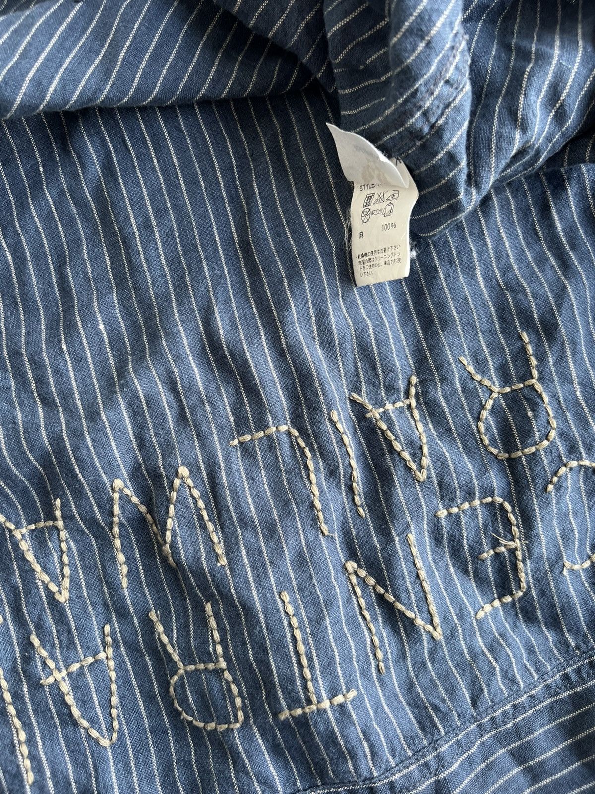 Avirex × Marithe + Francois Girbaud Avirex Wabash Central Railway Caboose Oxford Work Shirt Size US M / EU 48-50 / 2 - 8 Thumbnail