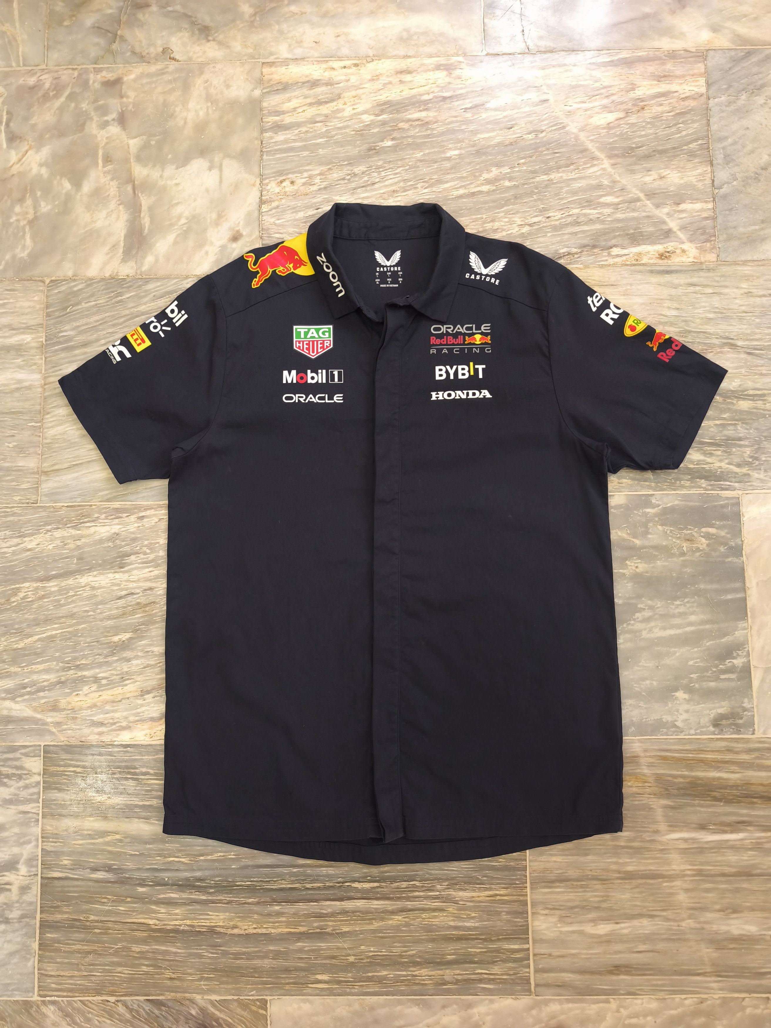 Formula 1 Oracle Red Bull Racing Teamline Polo Night Sky Size US L / EU 52-54 / 3 - 1 Thumbnail