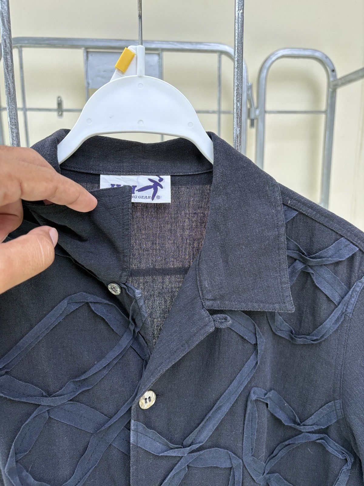 Hai Sporting Gear Hai Sporting Gear Issey Miyake black shirt Size US M / EU 48-50 / 2 - 11 Thumbnail