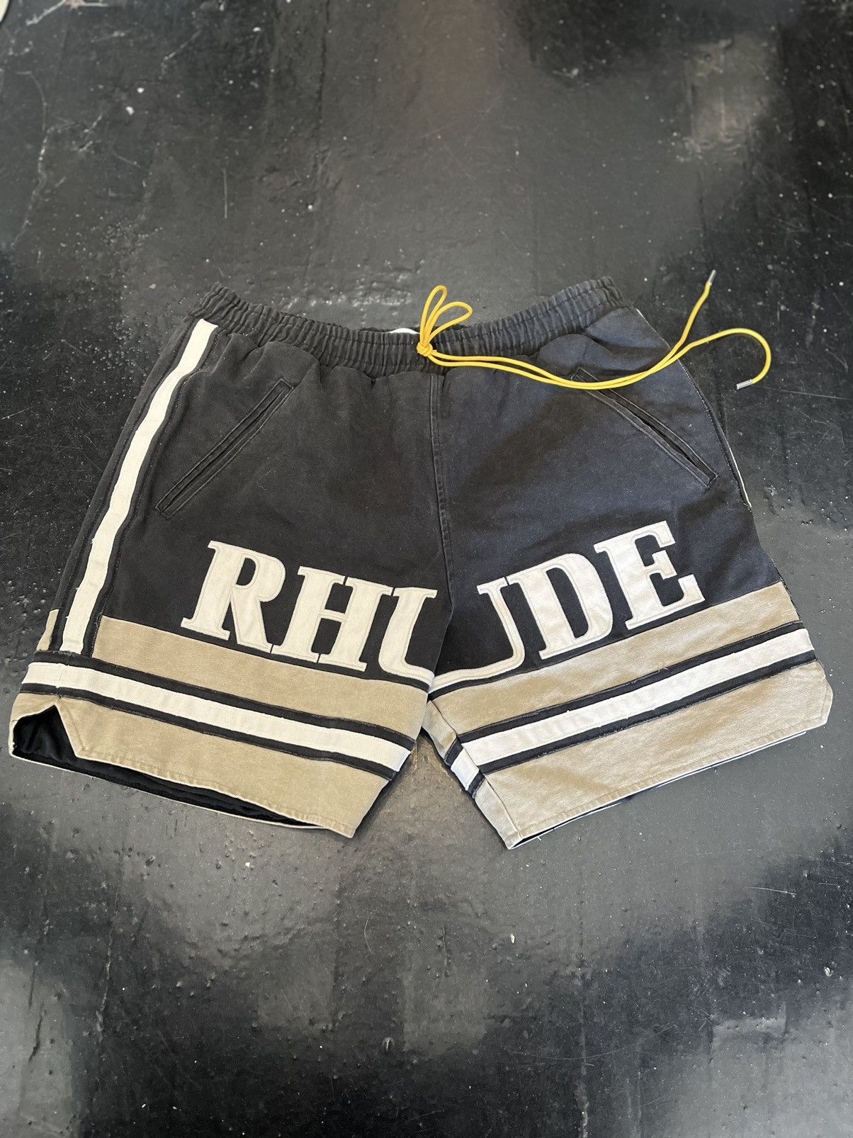 Image of Rhude Short in Black, Men's (Size 36)