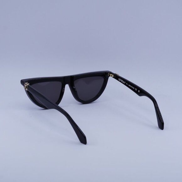 Off-White Off-White OERI13V JASPER 1007 Sunglasses Black Geometric Size ONE SIZE - 9 Thumbnail