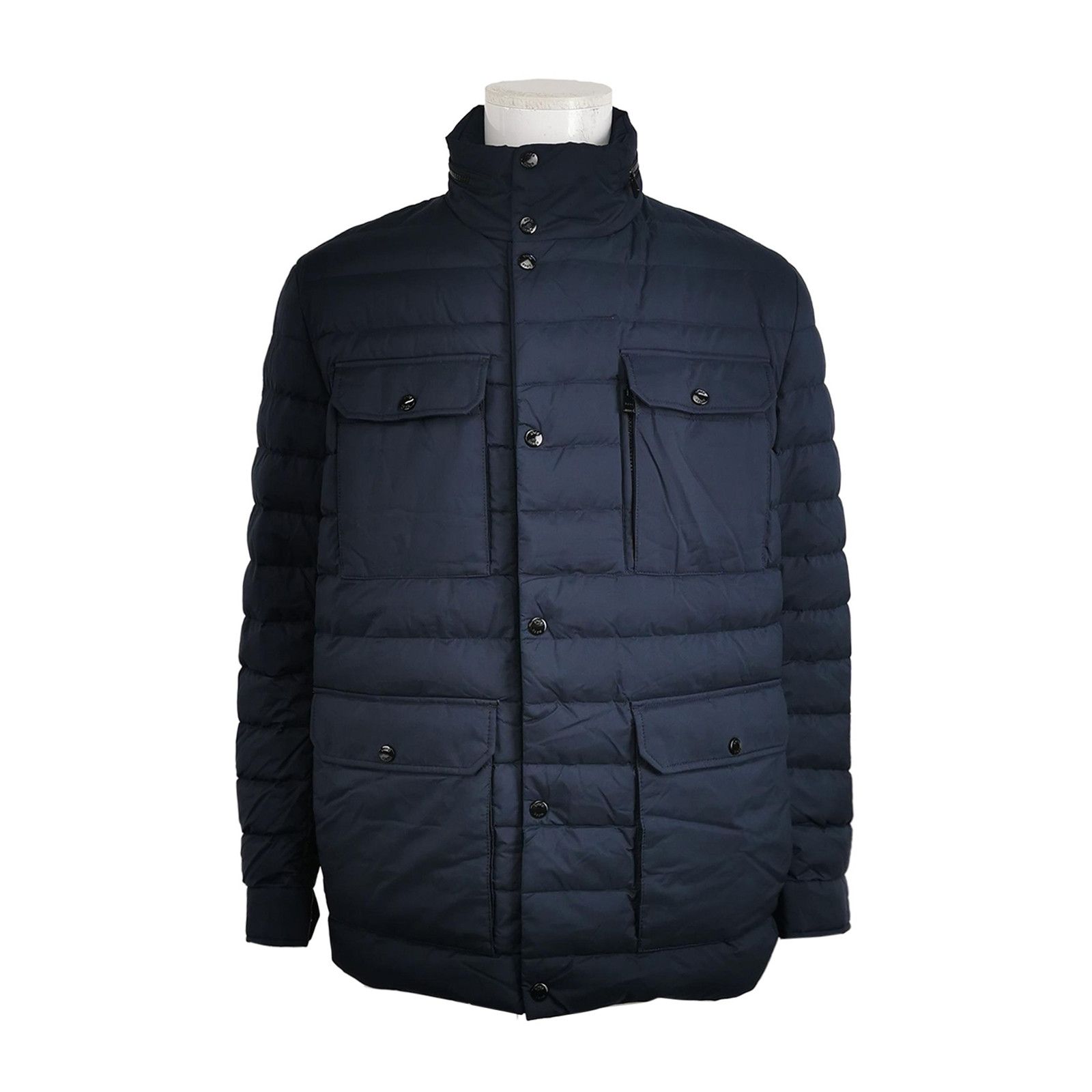 Hugo Boss Hugo Boss Navy Puffer Jacket Size L Size US L / EU 52-54 / 3 - 1 Thumbnail