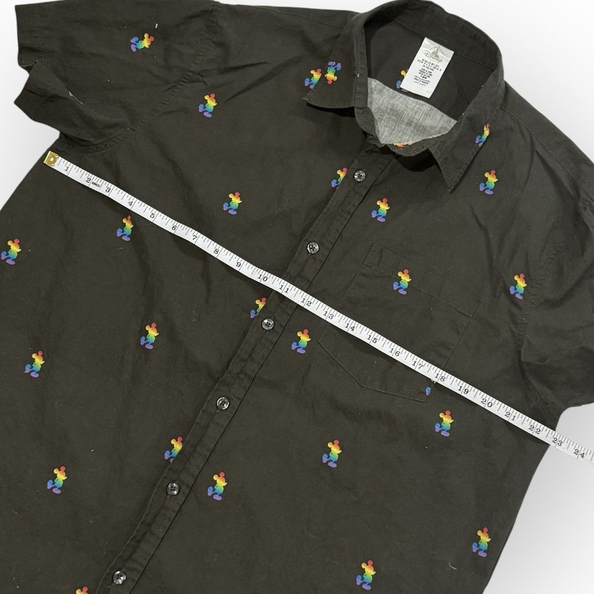 Disney Disney Store Mickey Mouse PRIDE Button Down Woven camp Shirt Size US L / EU 52-54 / 3 - 3 Thumbnail