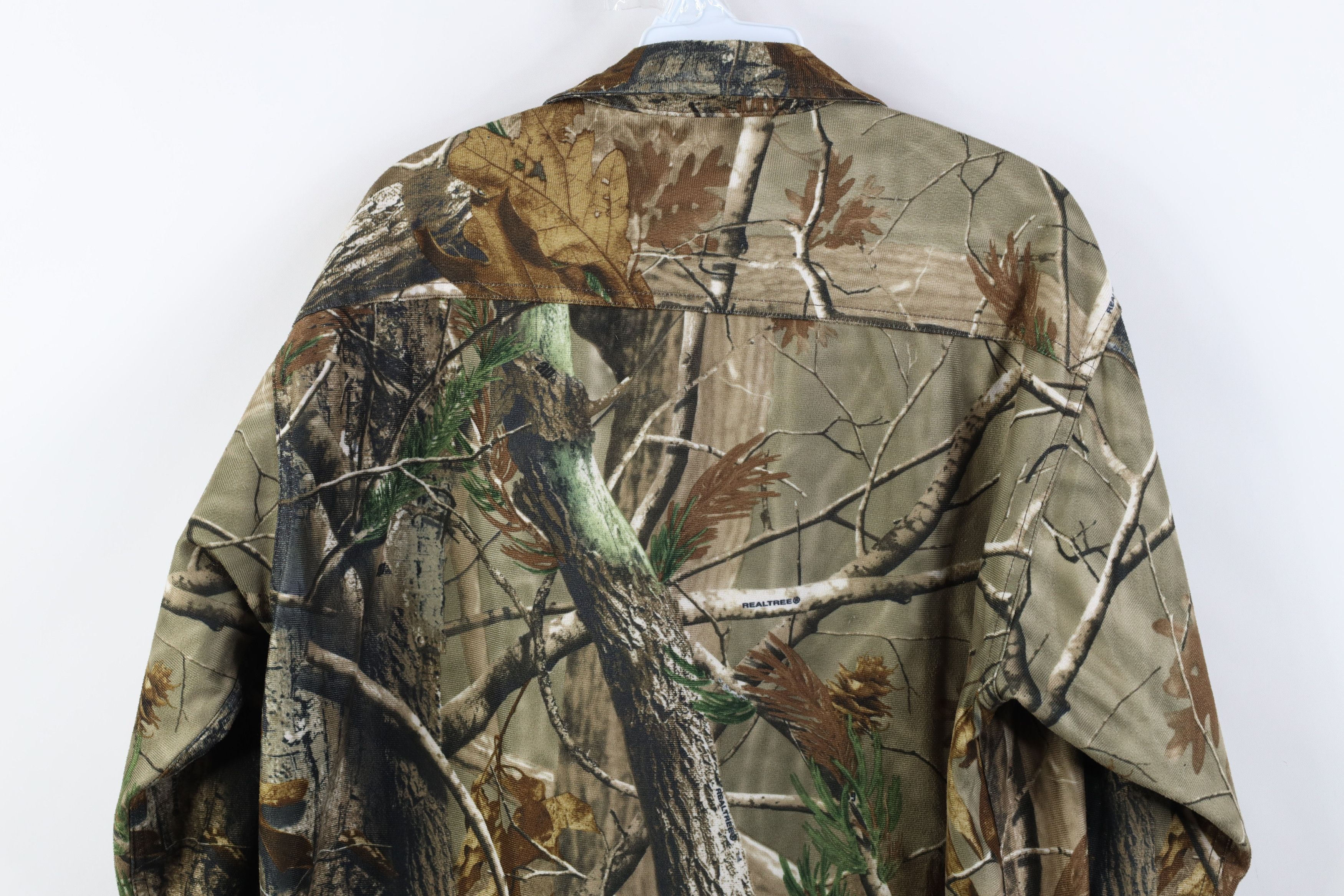 Cabelas Vintage 90s Cabelas Soft Cloth Camouflage Button Shirt Size US M / EU 48-50 / 2 - 14 Thumbnail