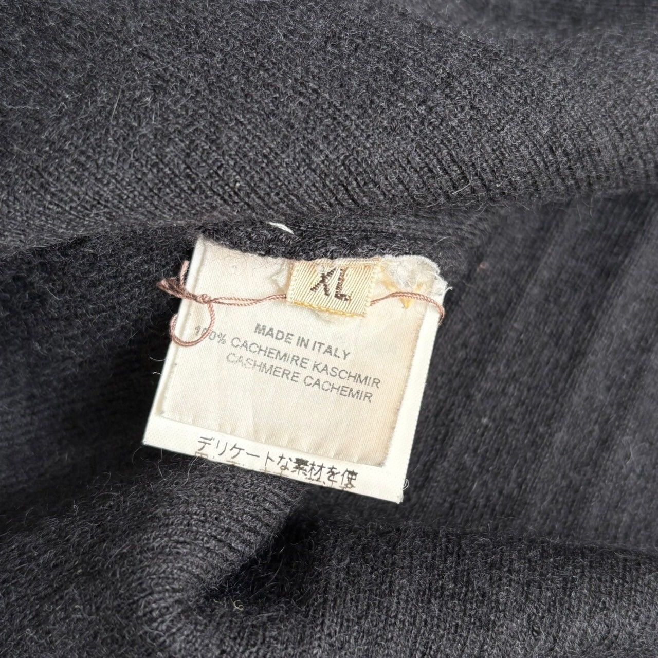 Hermes 1990s Hermes cashmere knit Size US XL / EU 56 / 4 - 8 Thumbnail