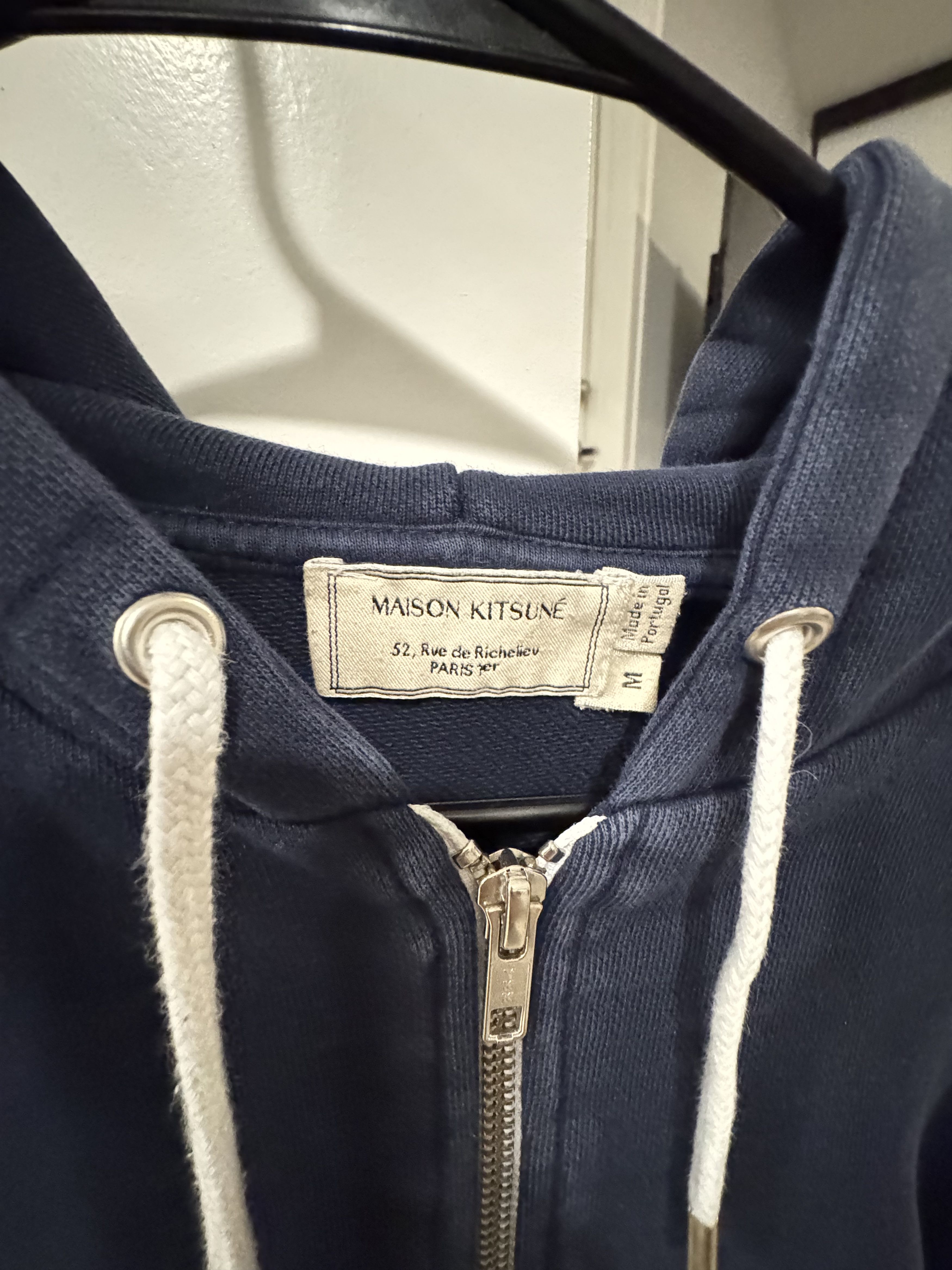 Maison Kitsune Maison Kitsune Zip Hoodie Size M / US 6-8 / IT 42-44 - 3 Thumbnail