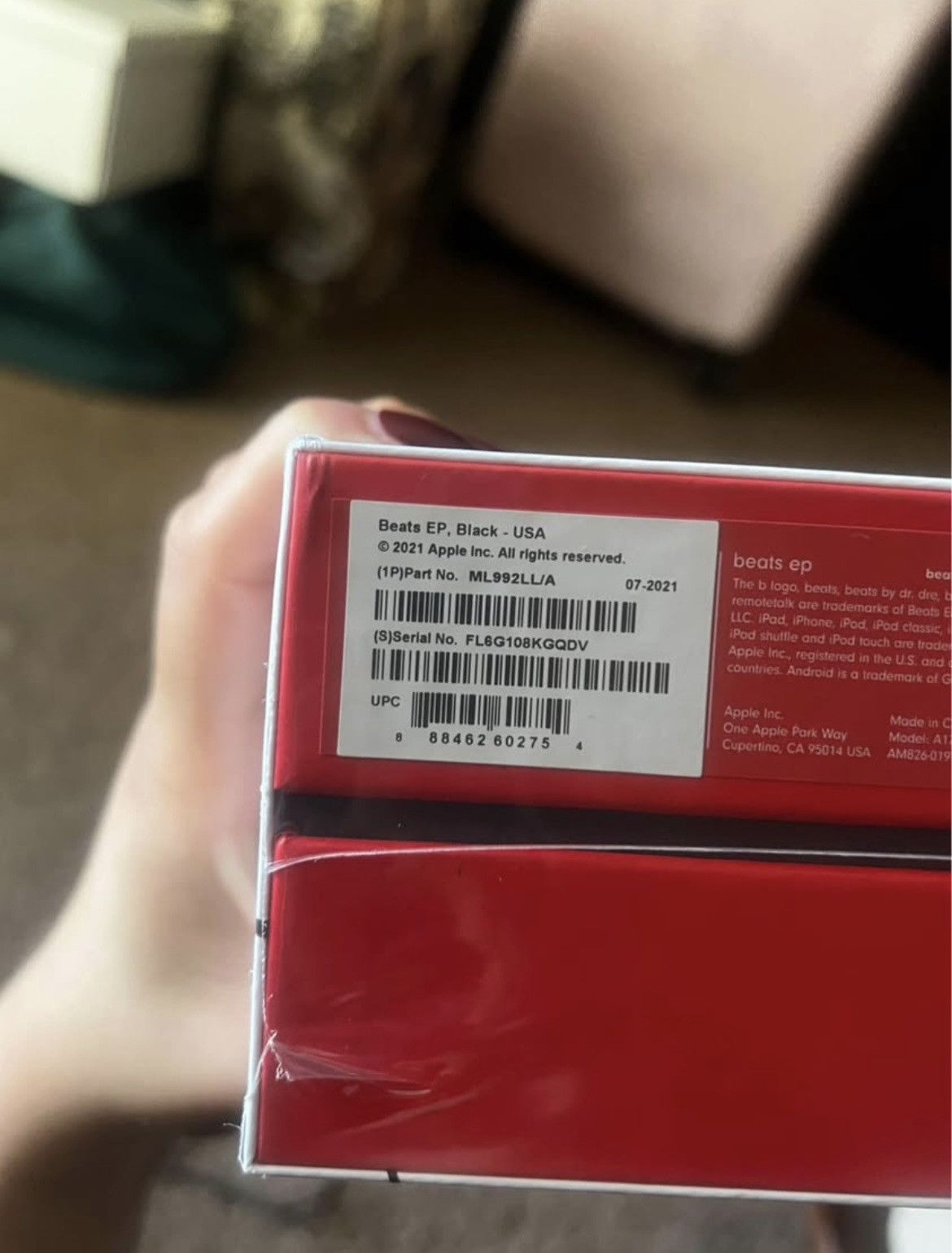 Beats By Dre Beats EP by Dre Size ONE SIZE - 6 Thumbnail