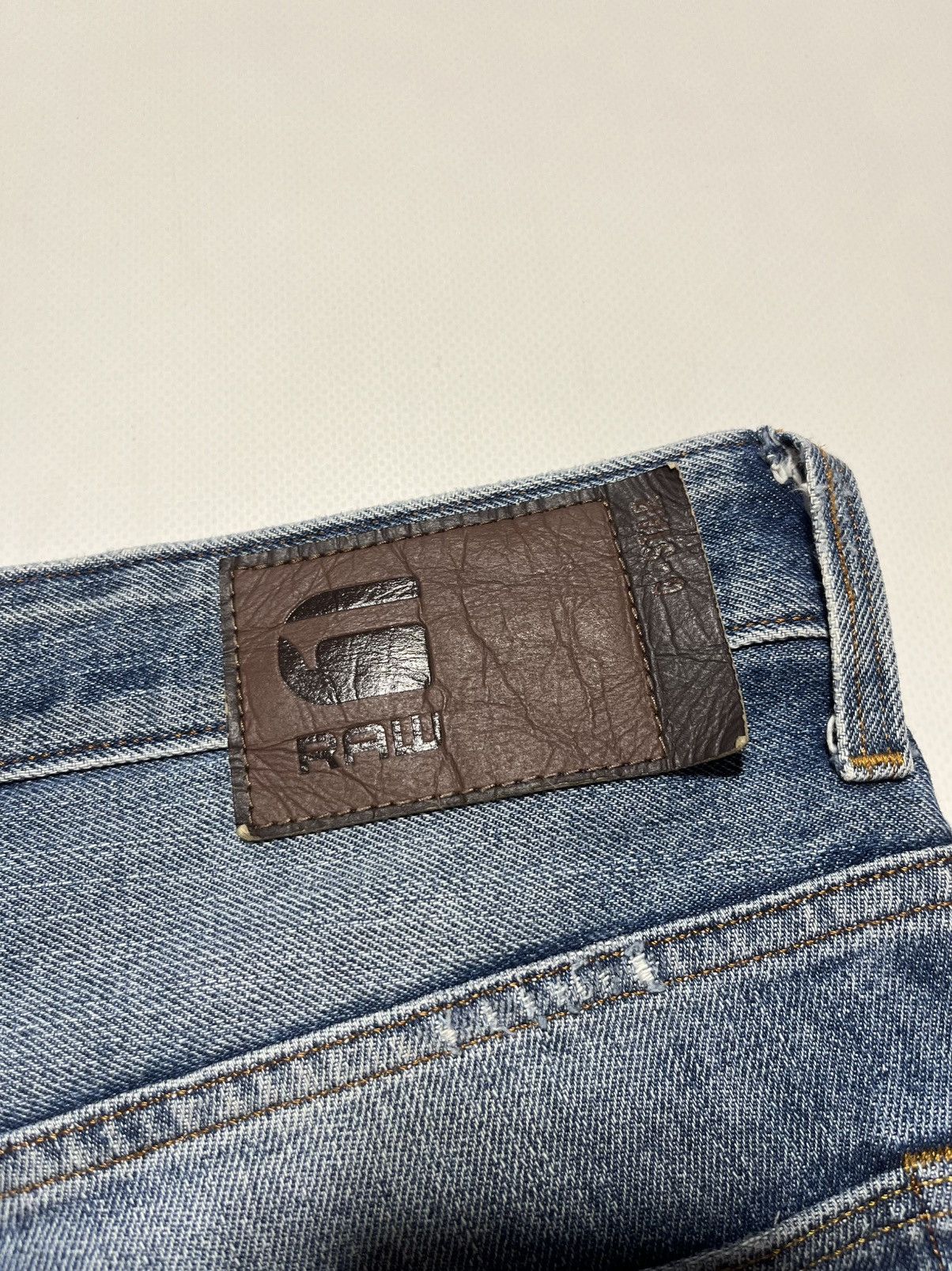 G-Star G star RAW distressed patchwork denim shorts Y2K military Size US 36 / EU 52 - 11 Thumbnail