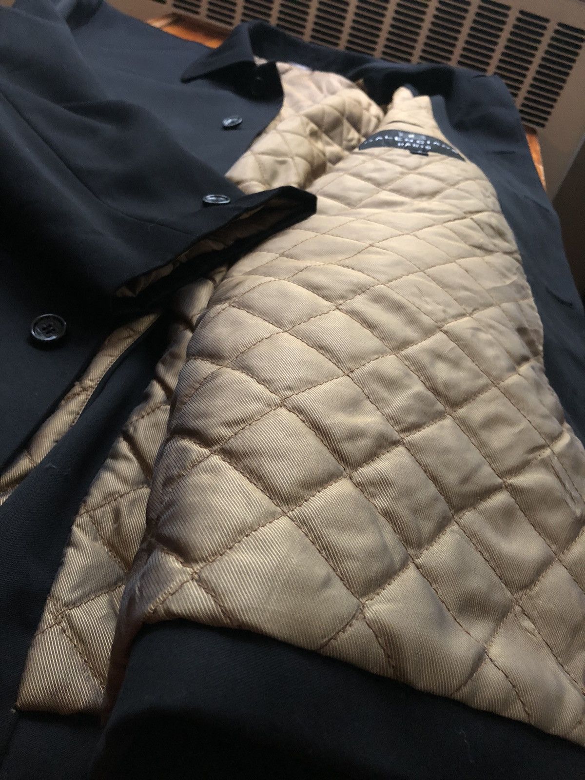 Balenciaga Gorgeous Vintage Gold Padded Wool Overcoat Size US L / EU 52-54 / 3 - 22 Thumbnail