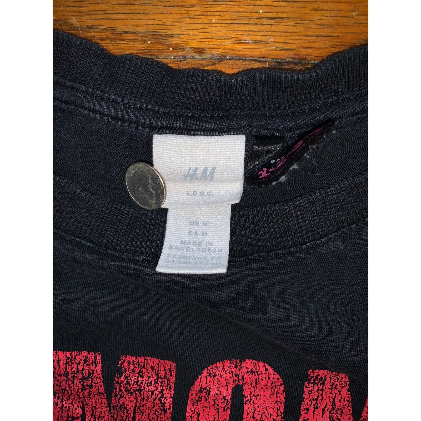 Band Tees × Other Ramones Band T Shirt Medium H&M Punk Rock Logo Tee Black Size US M / EU 48-50 / 2 - 4 Thumbnail