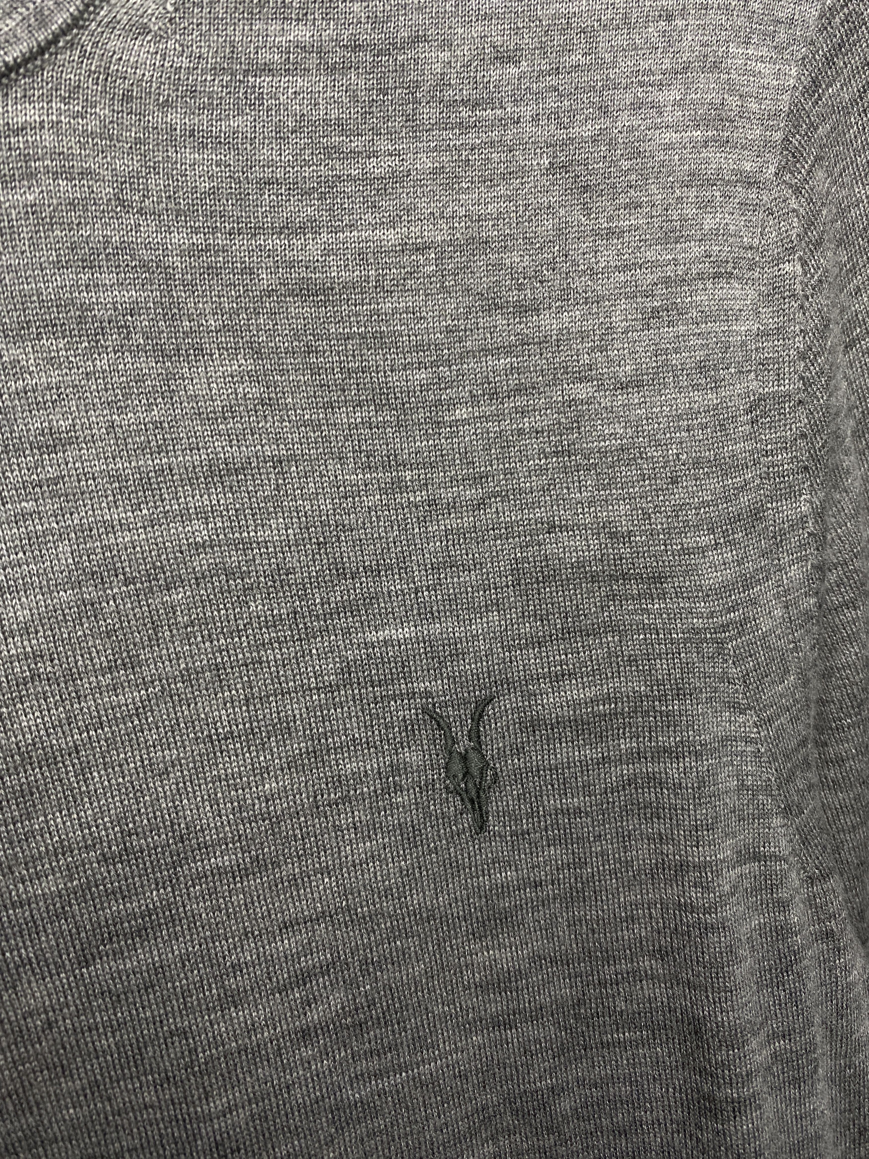Allsaints AllSaints Mens Mode Merino Wool Sweater Size US XS / EU 42 / 0 - 3 Thumbnail