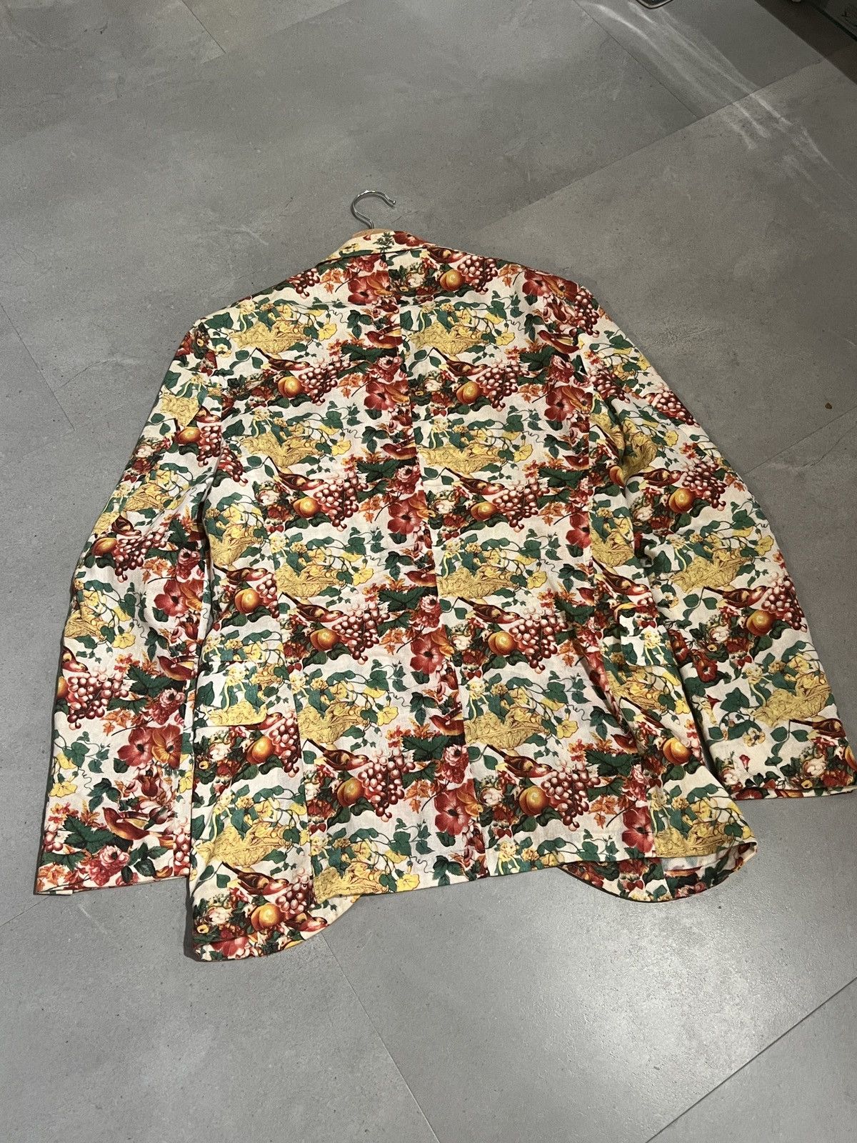 Yohji Yamamoto SS11 Yohji Yamamoto Pour Homme Floral Birds Blazer Jacket Size US L / EU 52-54 / 3 - 3 Thumbnail