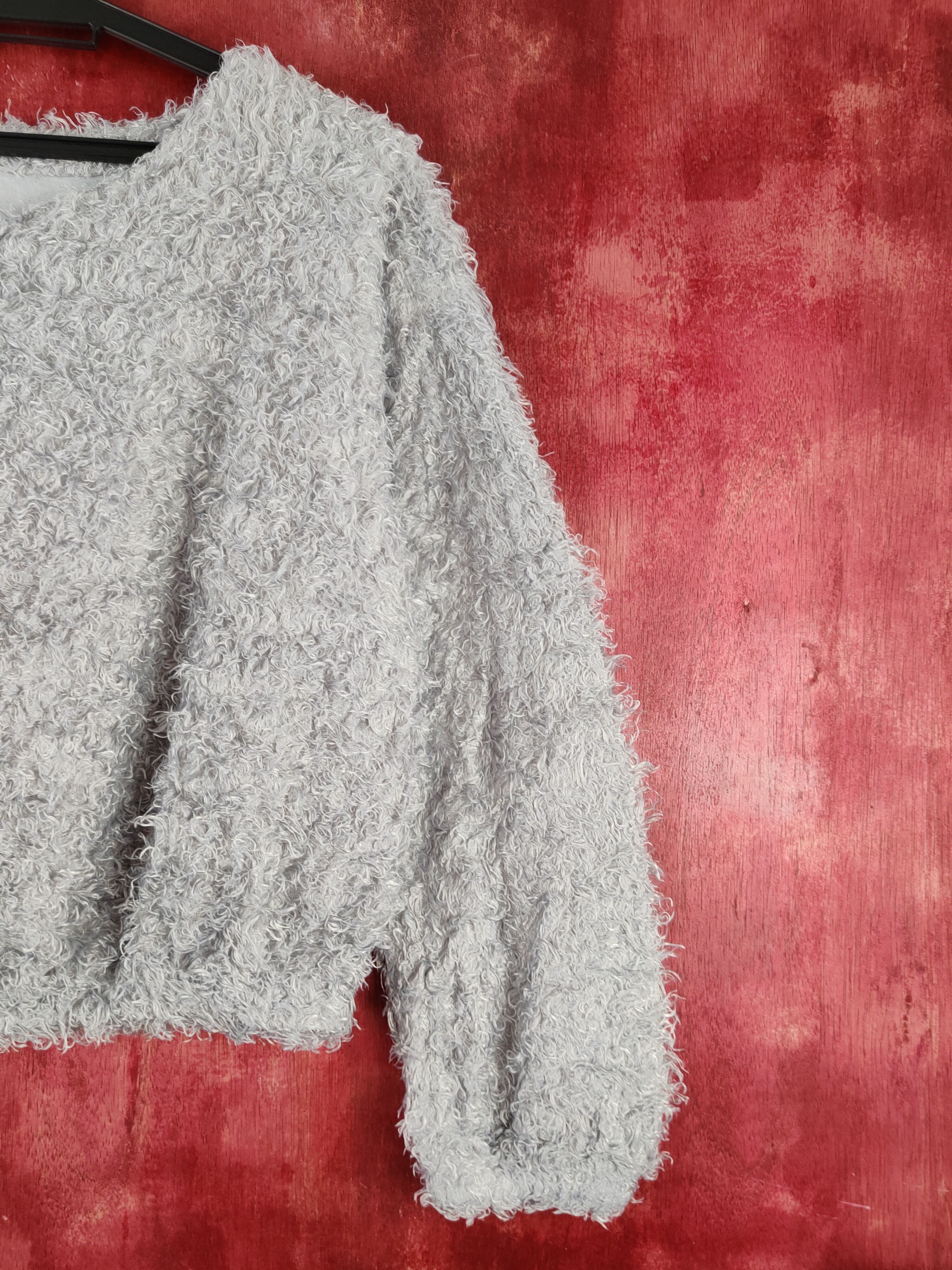 Japanese Brand × Vintage Vassafull Gray Fur Mohair Knitwear (Vintage 💥) Size M / US 6-8 / IT 42-44 - 5 Thumbnail